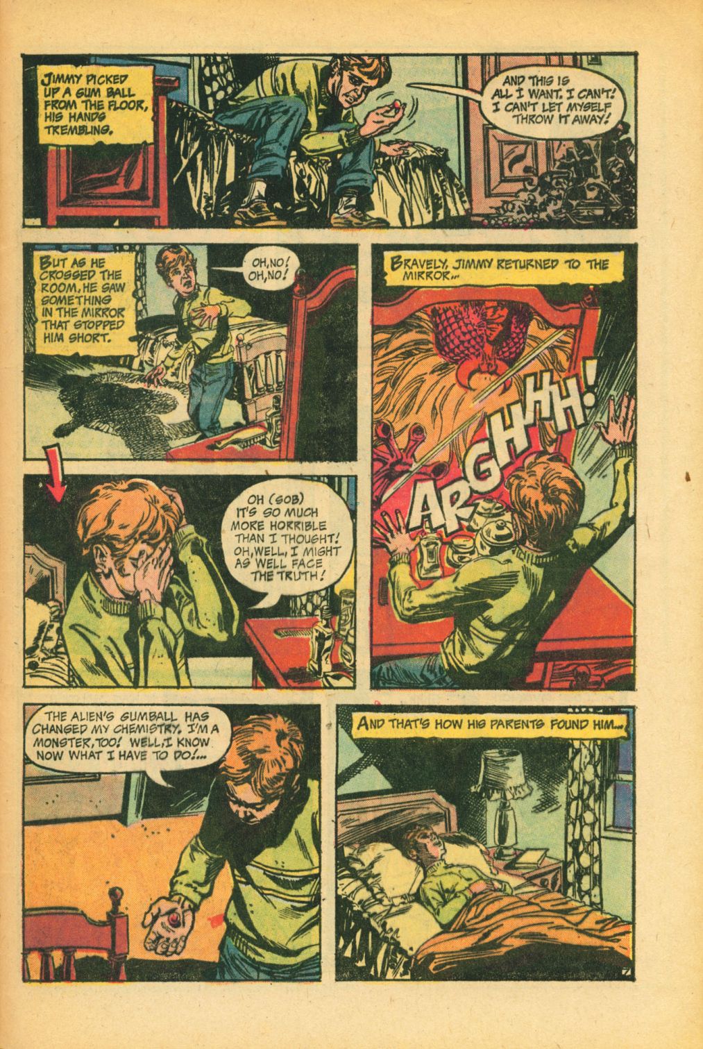 Read online House of Mystery (1951) comic -  Issue #215 - 32