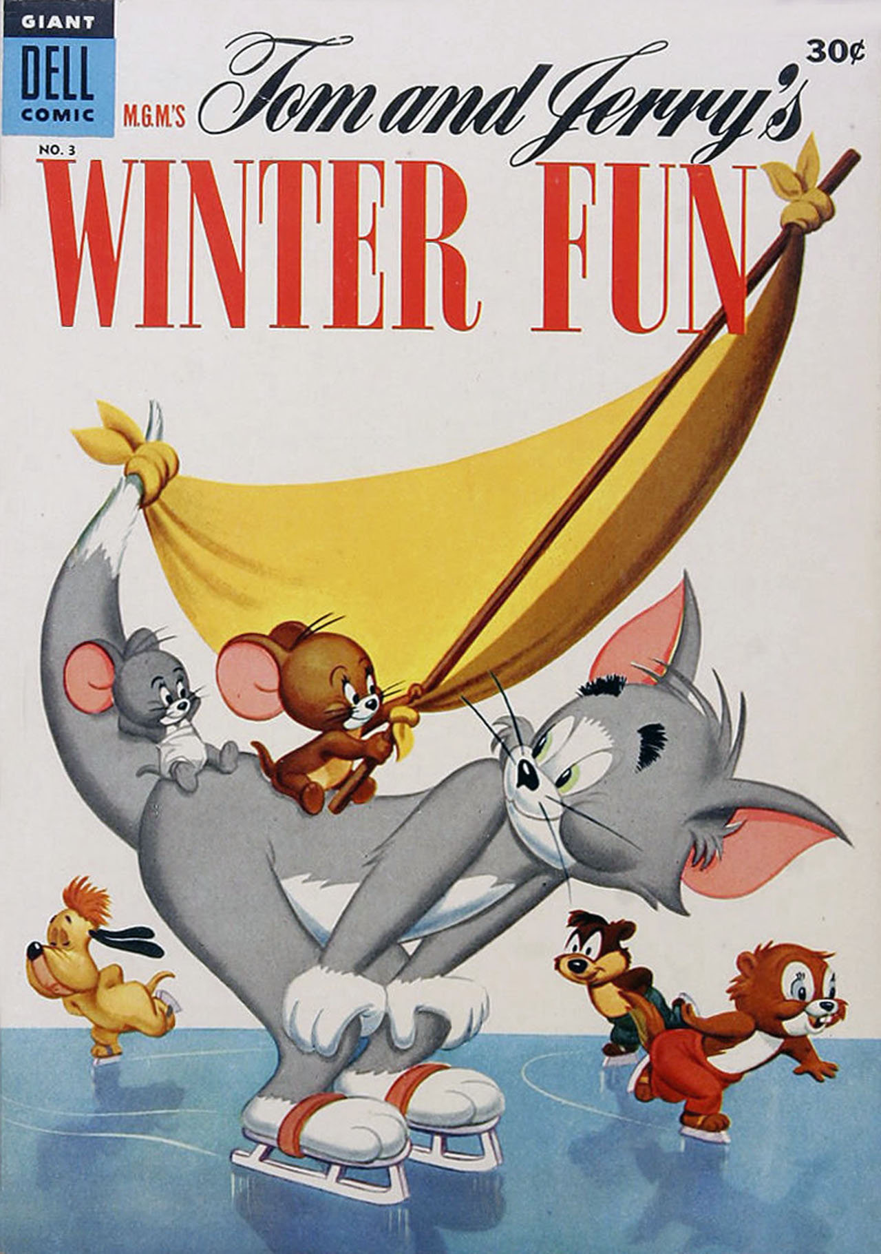 Read online M.G.M.'s Tom and Jerry's Winter Fun comic -  Issue #3 - 2