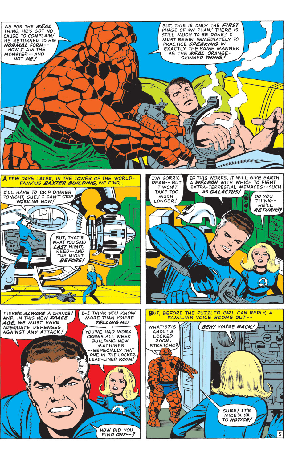 Read online Fantastic Four (1961) comic -  Issue #51 - 6