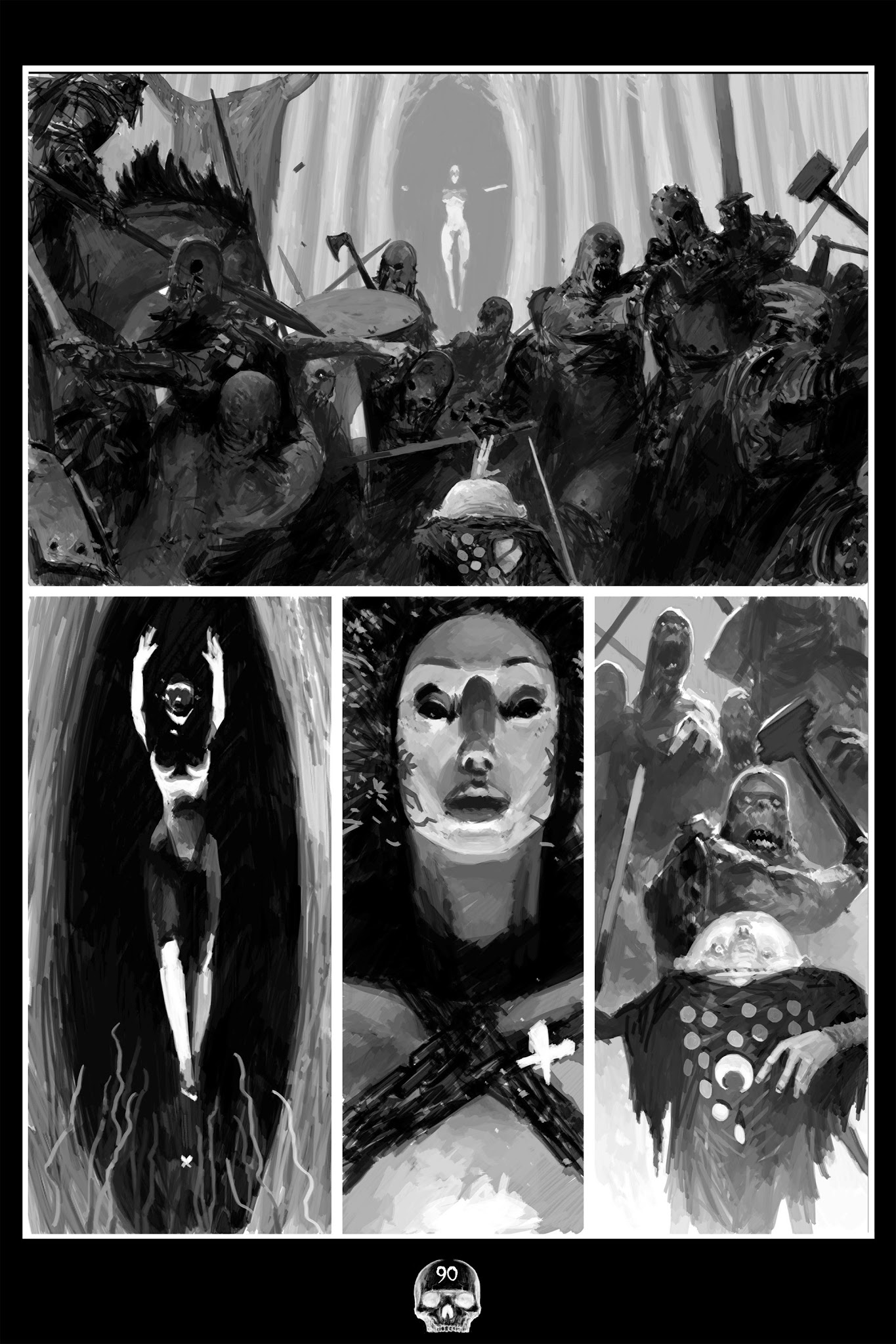 Read online Chronicles of Hate comic -  Issue # TPB 2 - 90