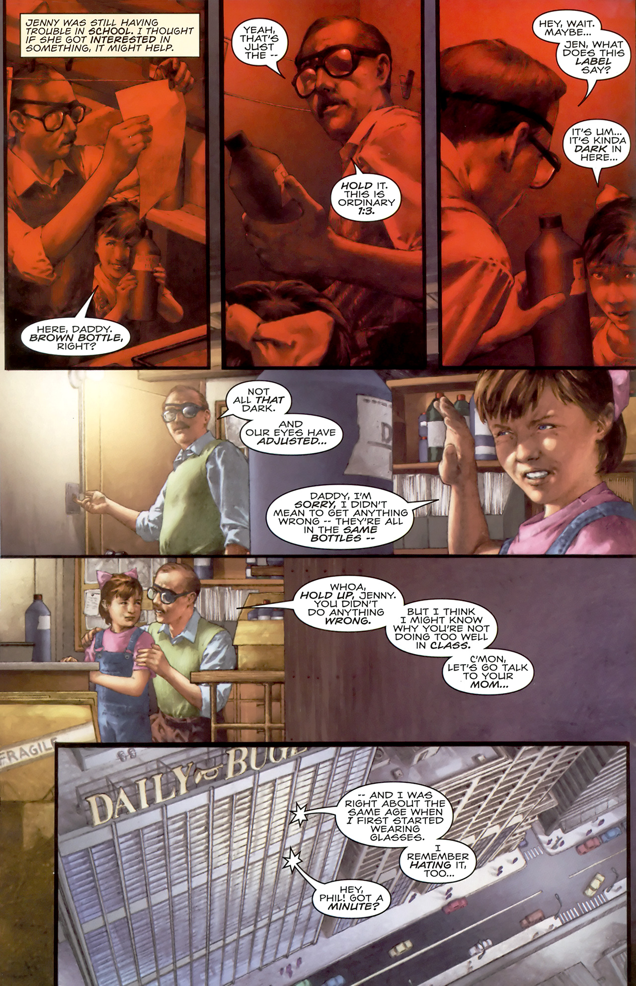 Read online Marvels: Eye Of The Camera comic -  Issue #1 - 13