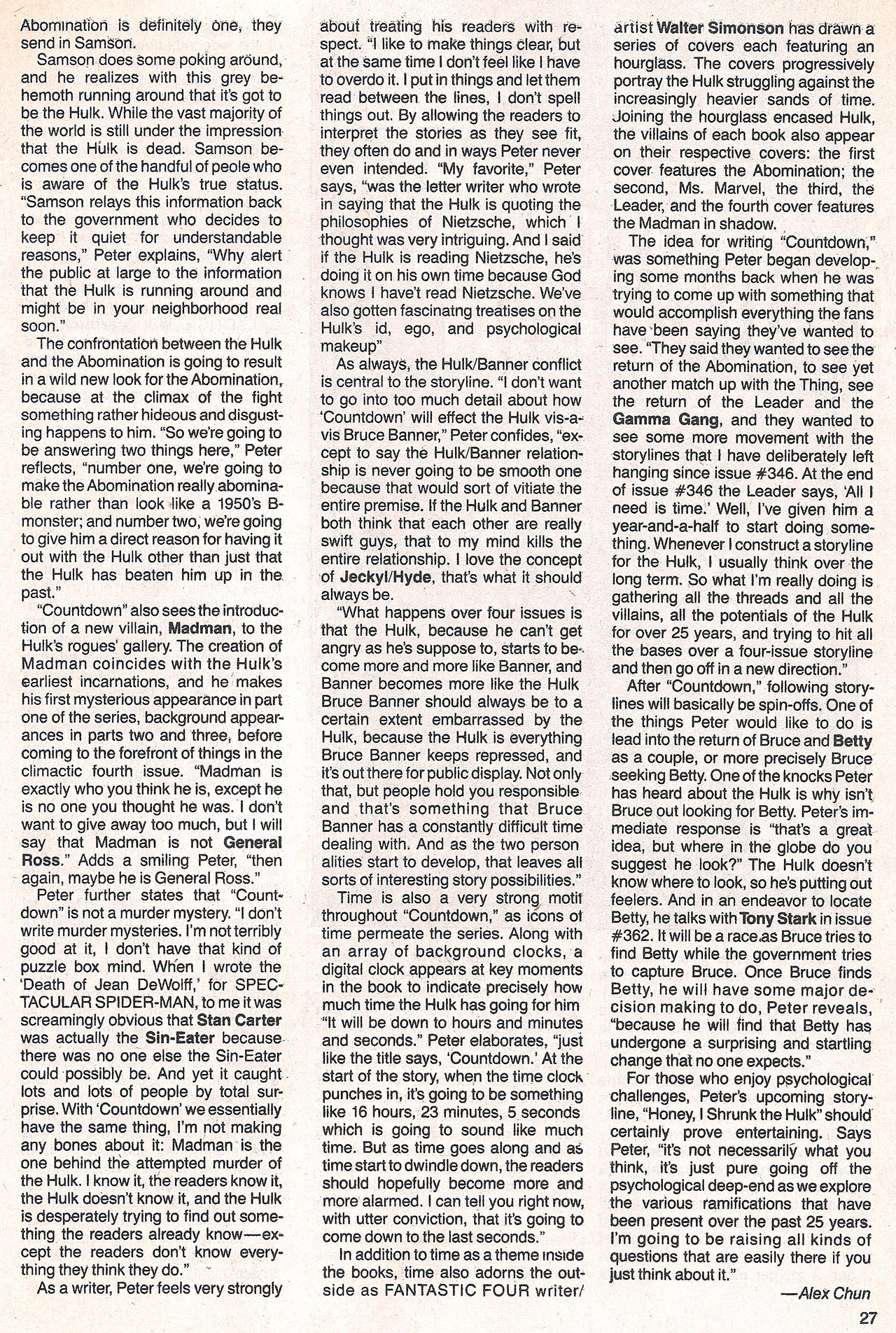 Read online Marvel Age comic -  Issue #83 - 29