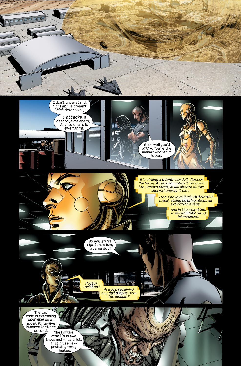 Read online Ultimate Vision comic -  Issue #5 - 8