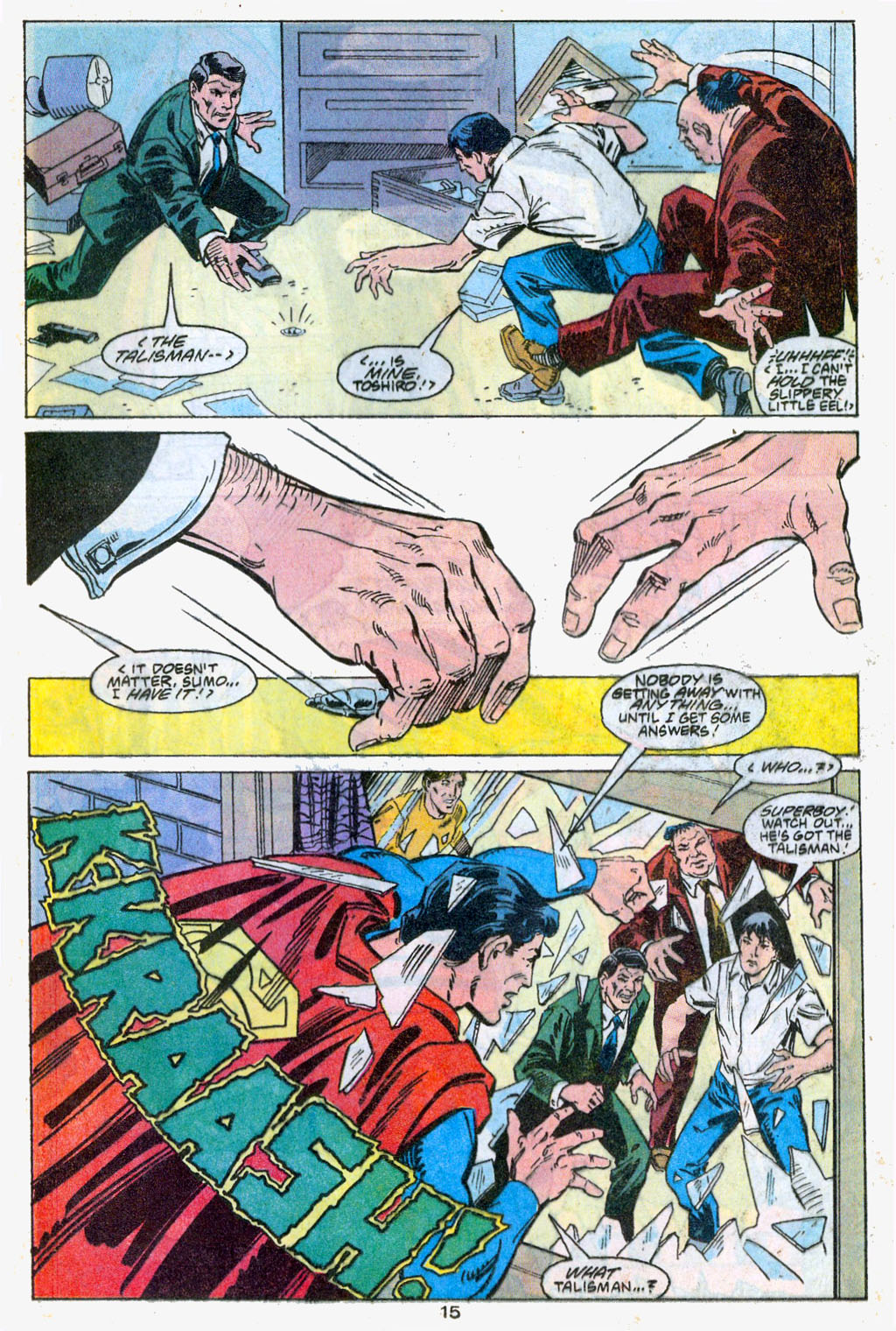 Read online Superboy (1990) comic -  Issue #18 - 16