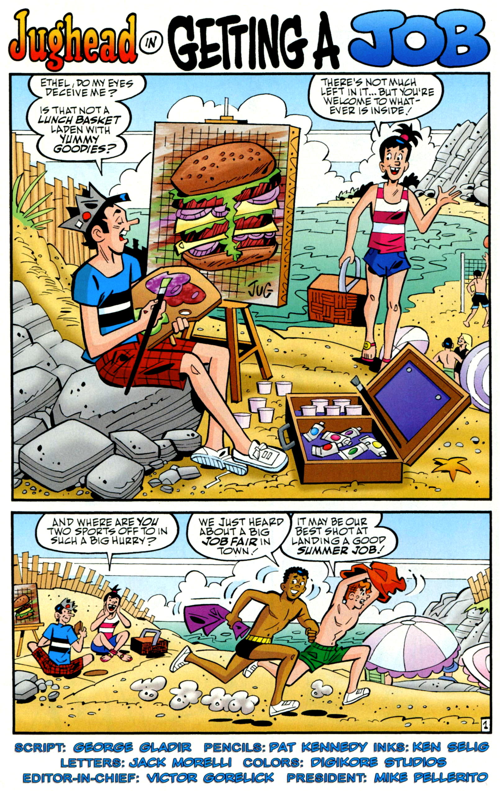 Read online Archie's Pal Jughead Comics comic -  Issue #214 - 3