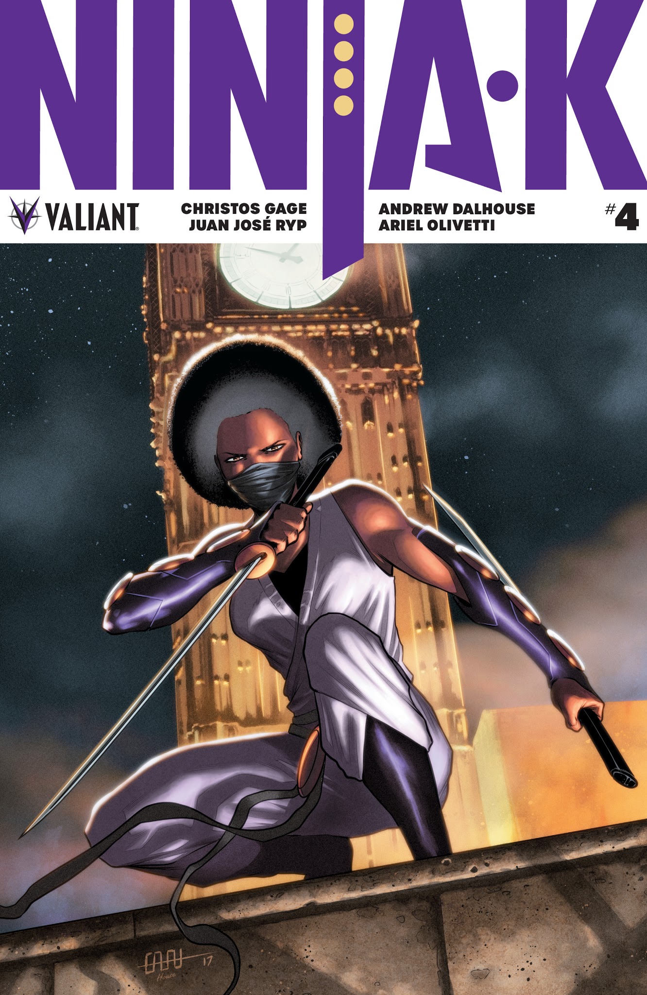Read online Ninja-K comic -  Issue #4 - 1