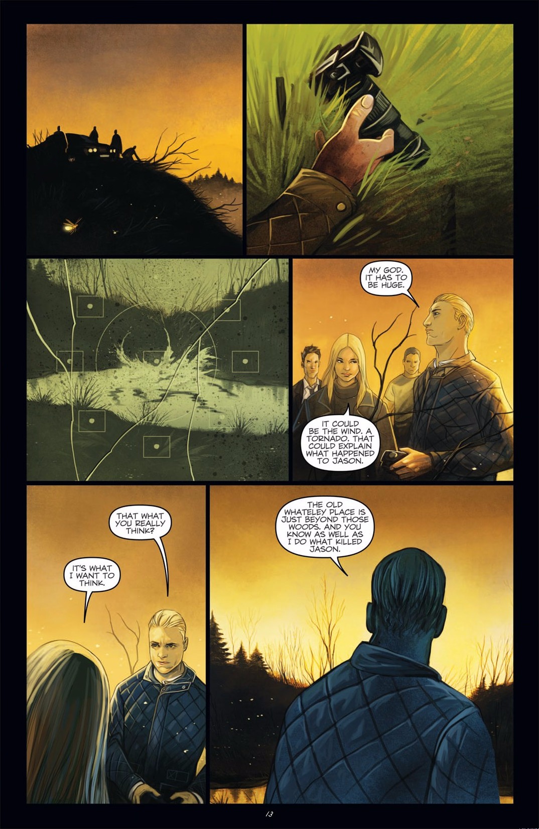 Read online H.P. Lovecraft's The Dunwich Horror comic -  Issue #1 - 16