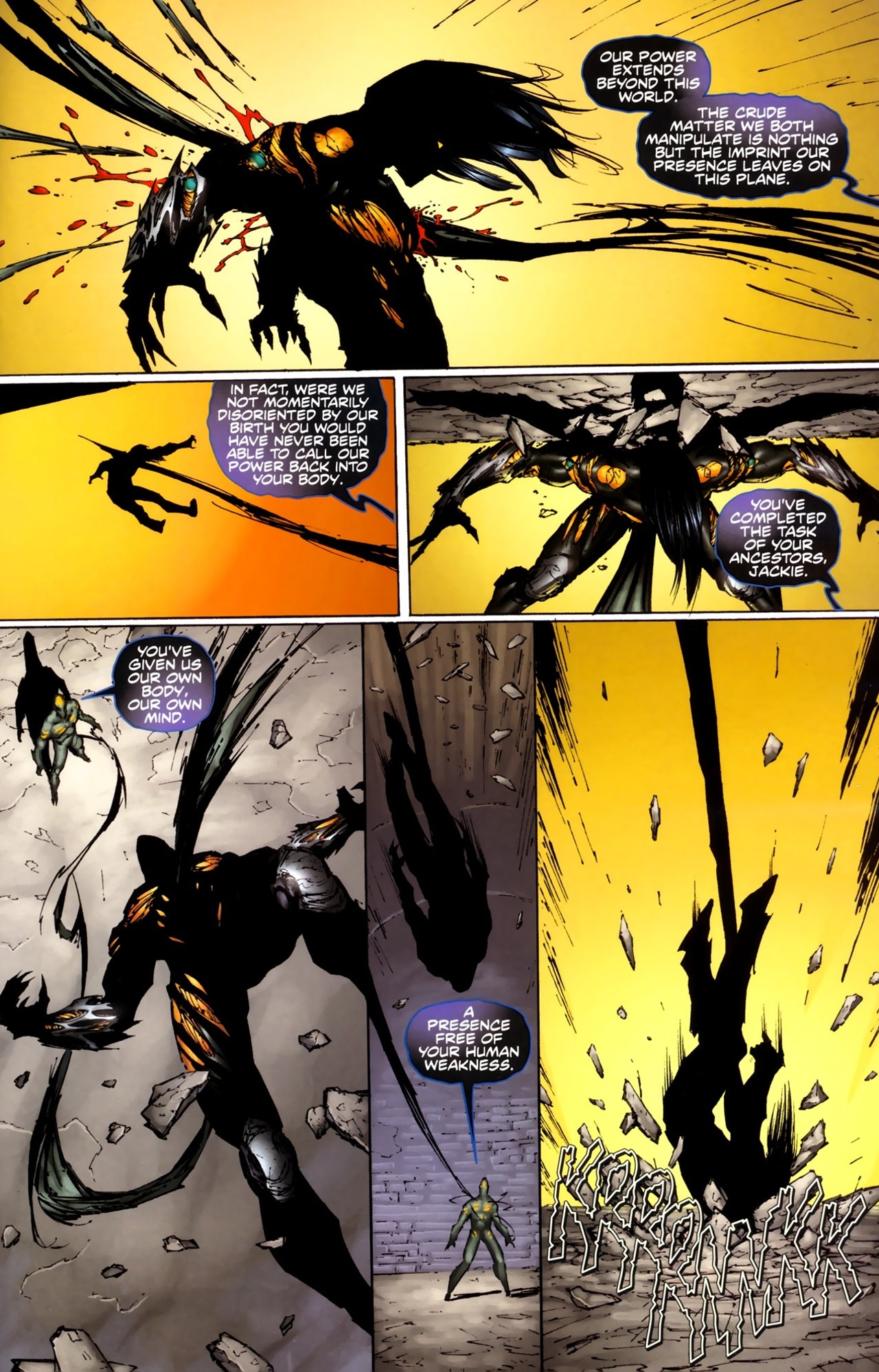 Read online The Darkness (2007) comic -  Issue #6 - 10