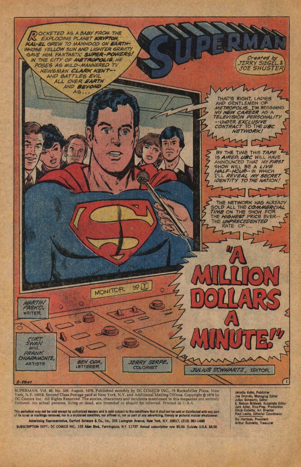 Read online Superman (1939) comic -  Issue #326 - 3