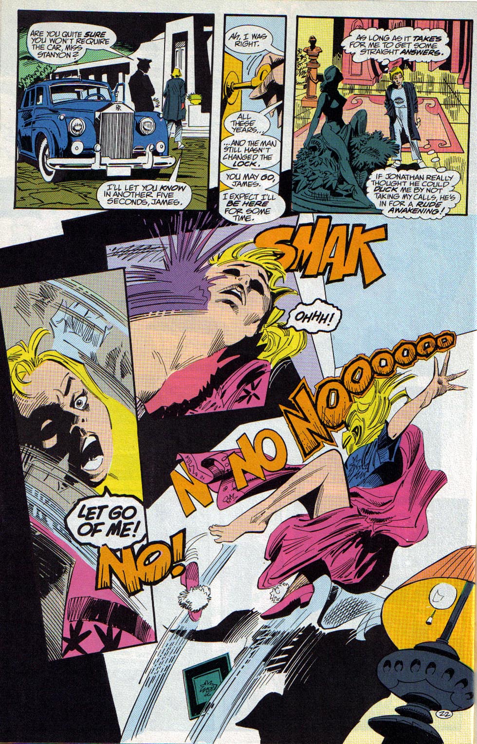 Read online Silverblade comic -  Issue #5 - 23