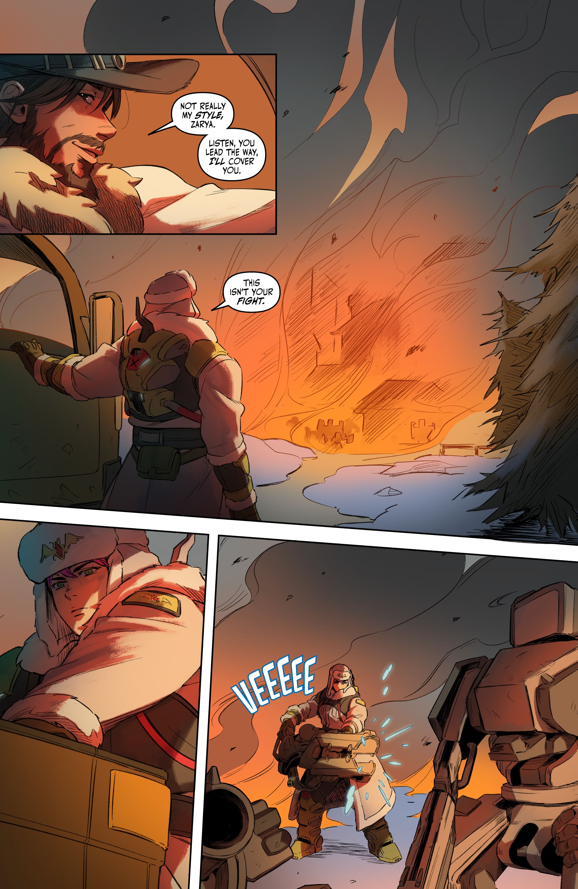 Read online Overwatch: New Blood comic -  Issue #4 - 9