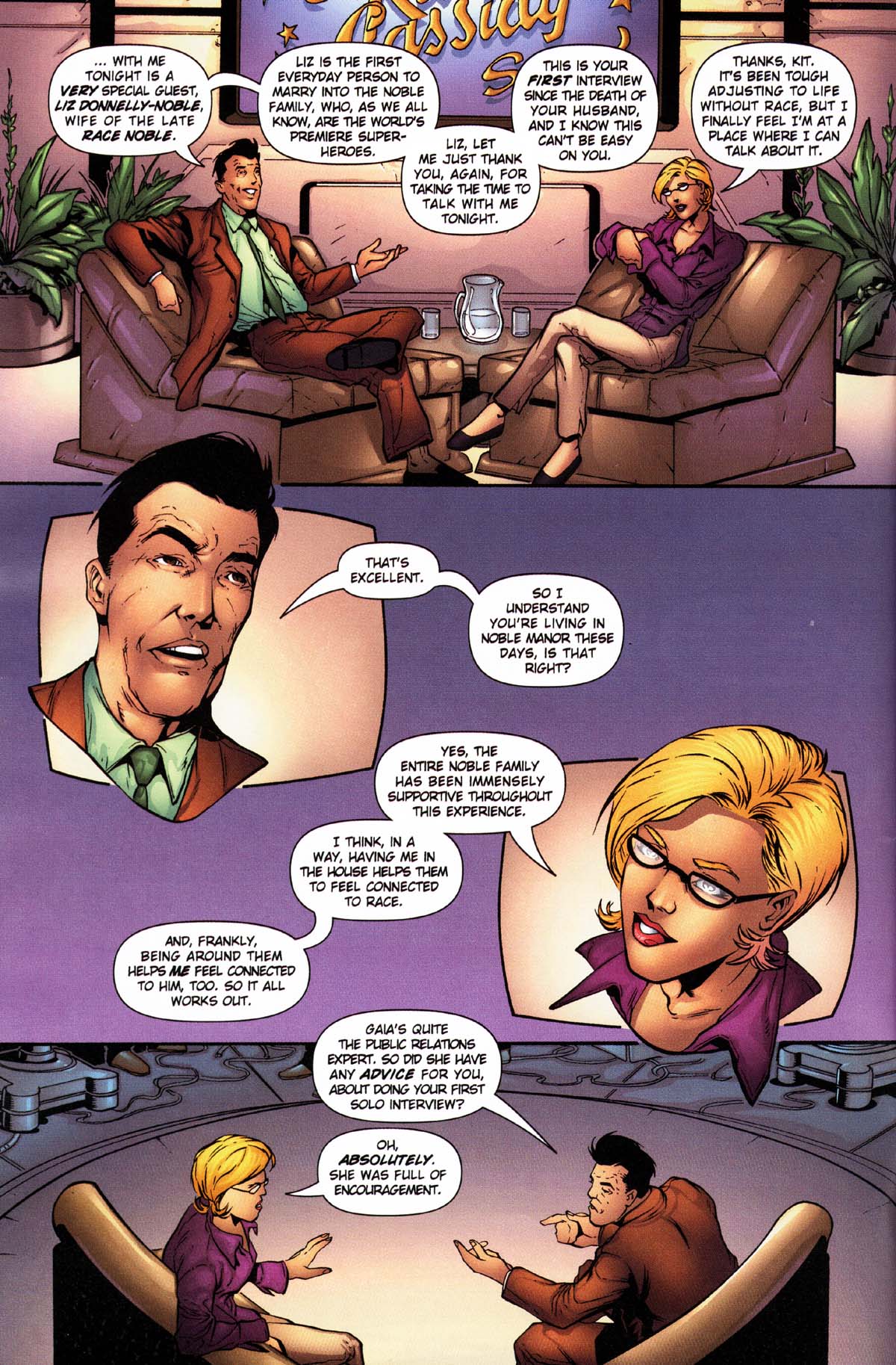 Read online Noble Causes: Family Secrets comic -  Issue #1 - 4