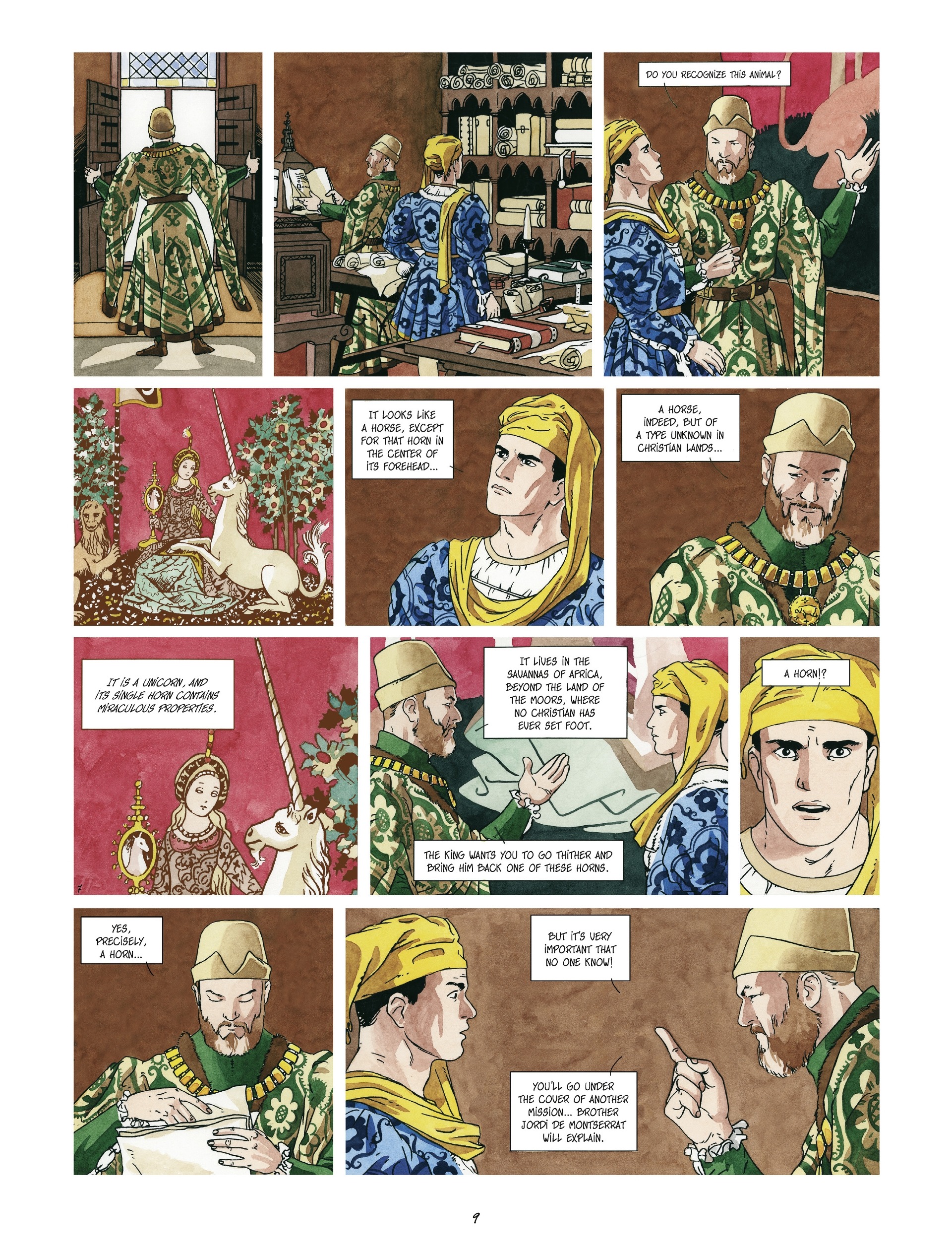 Read online In Search of the Unicorn comic -  Issue #1 - 9