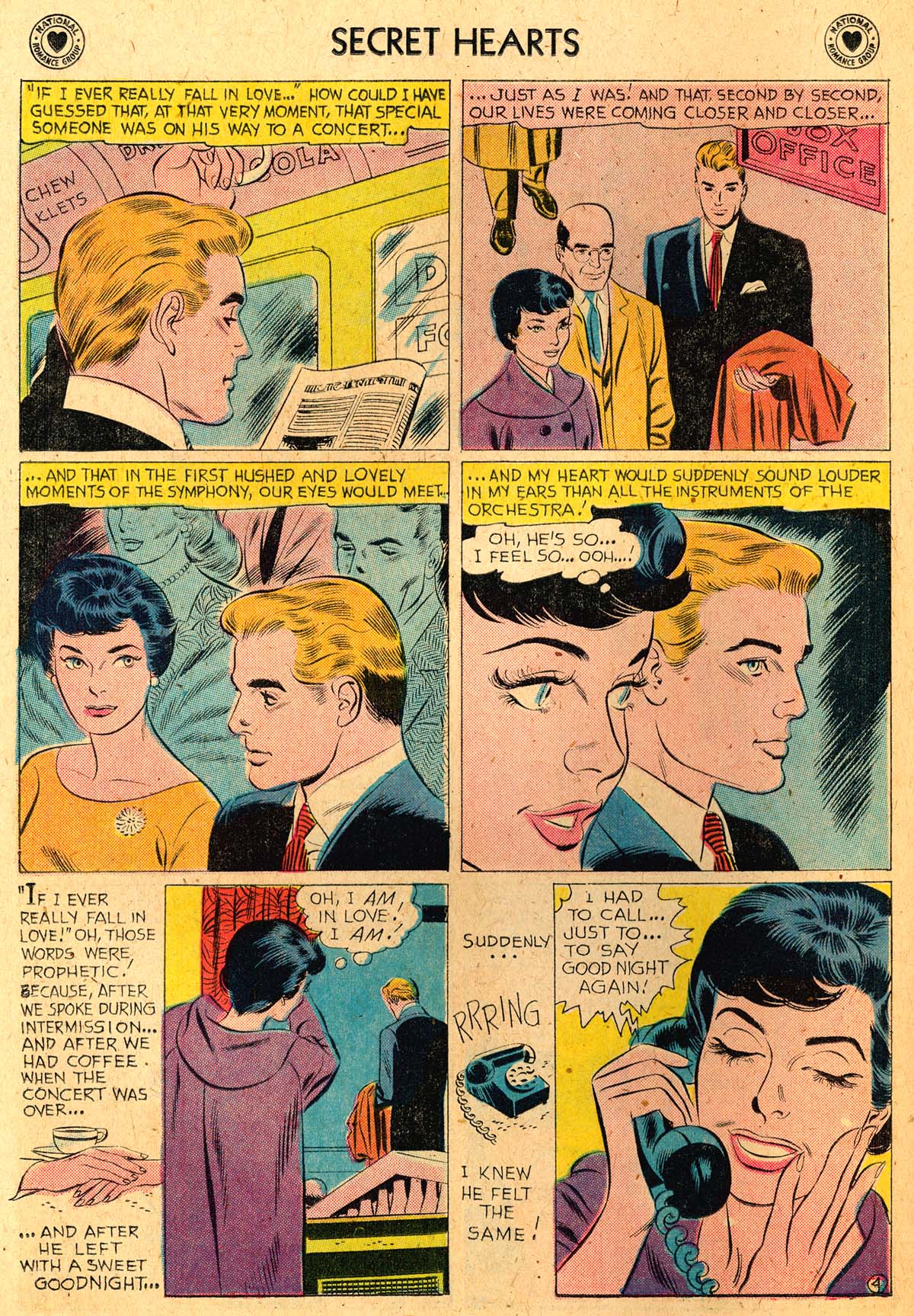 Read online Secret Hearts comic -  Issue #52 - 22