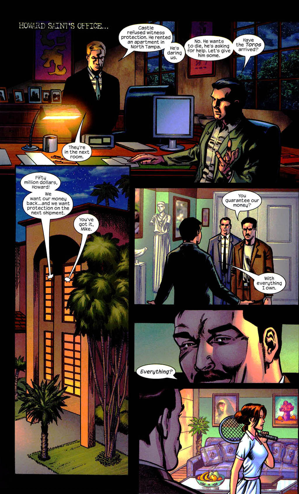 Read online The Punisher: Official Movie Adaptation comic -  Issue #3 - 6