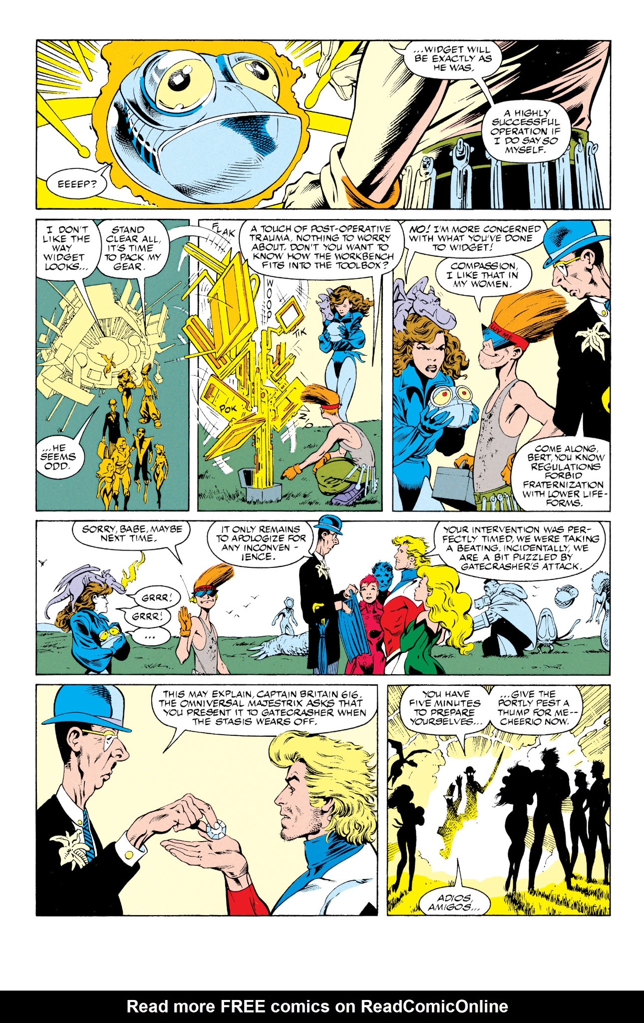 Read online Excalibur Visionaries: Alan Davis comic -  Issue # TPB 1 (Part 1) - 19