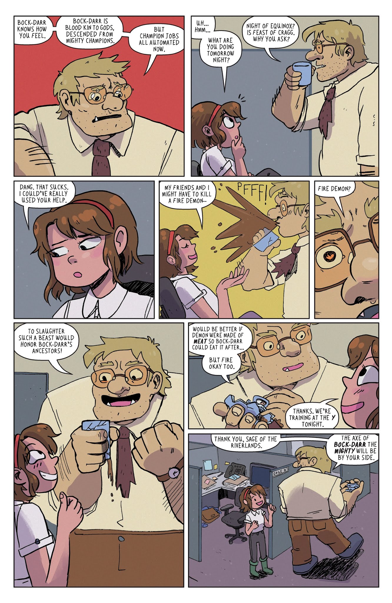 Read online Modern Fantasy comic -  Issue #3 - 6