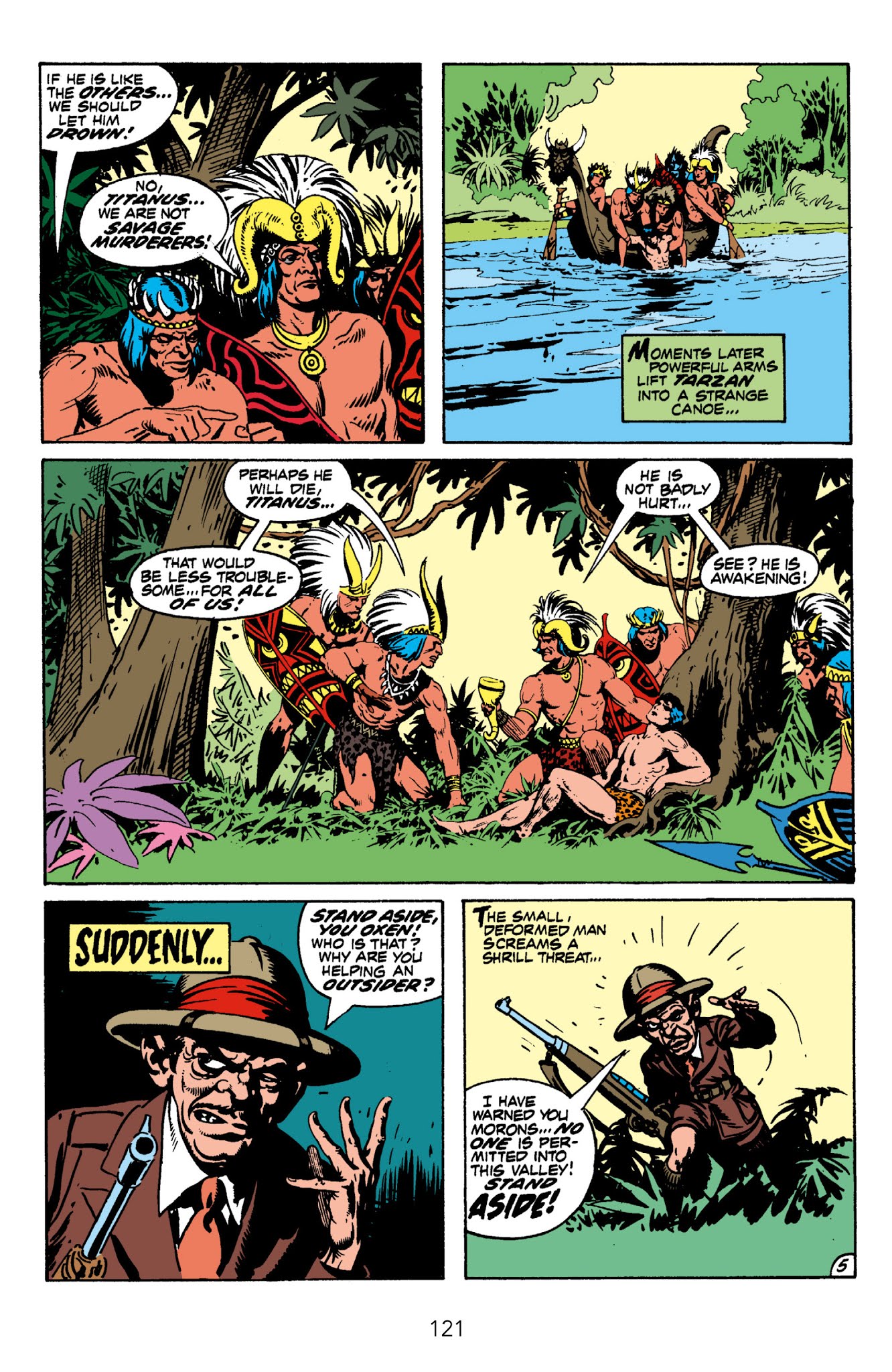 Read online Edgar Rice Burroughs' Tarzan The Joe Kubert Years comic -  Issue # TPB 1 (Part 2) - 23