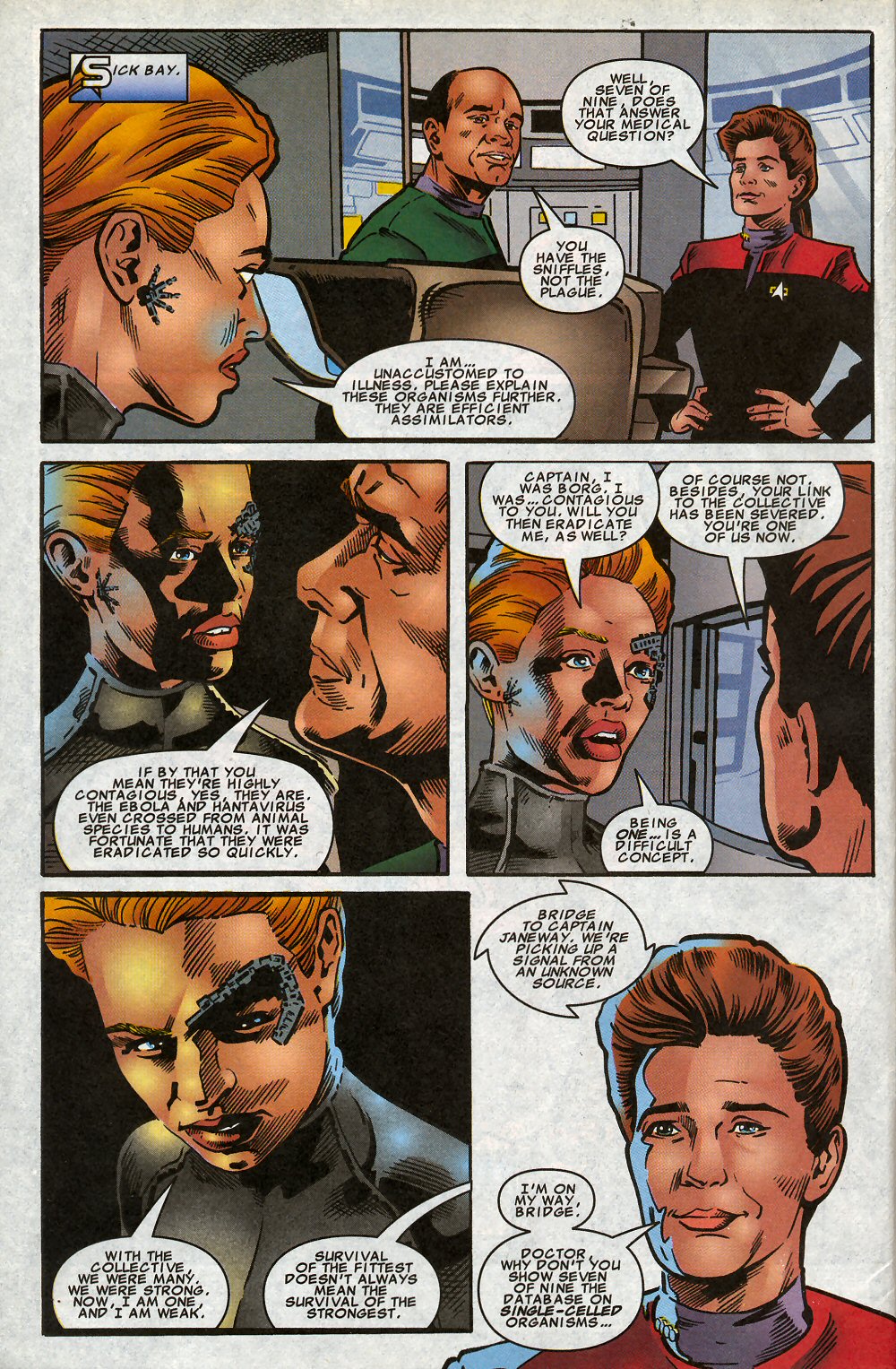Read online Star Trek: Voyager comic -  Issue #14 - 4