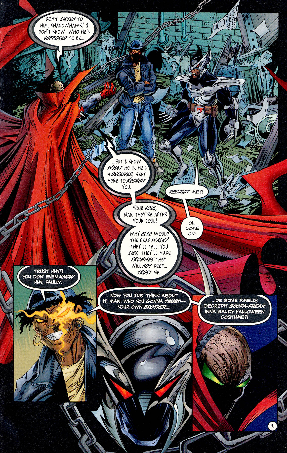 Read online ShadowHawk comic -  Issue #17 - 9