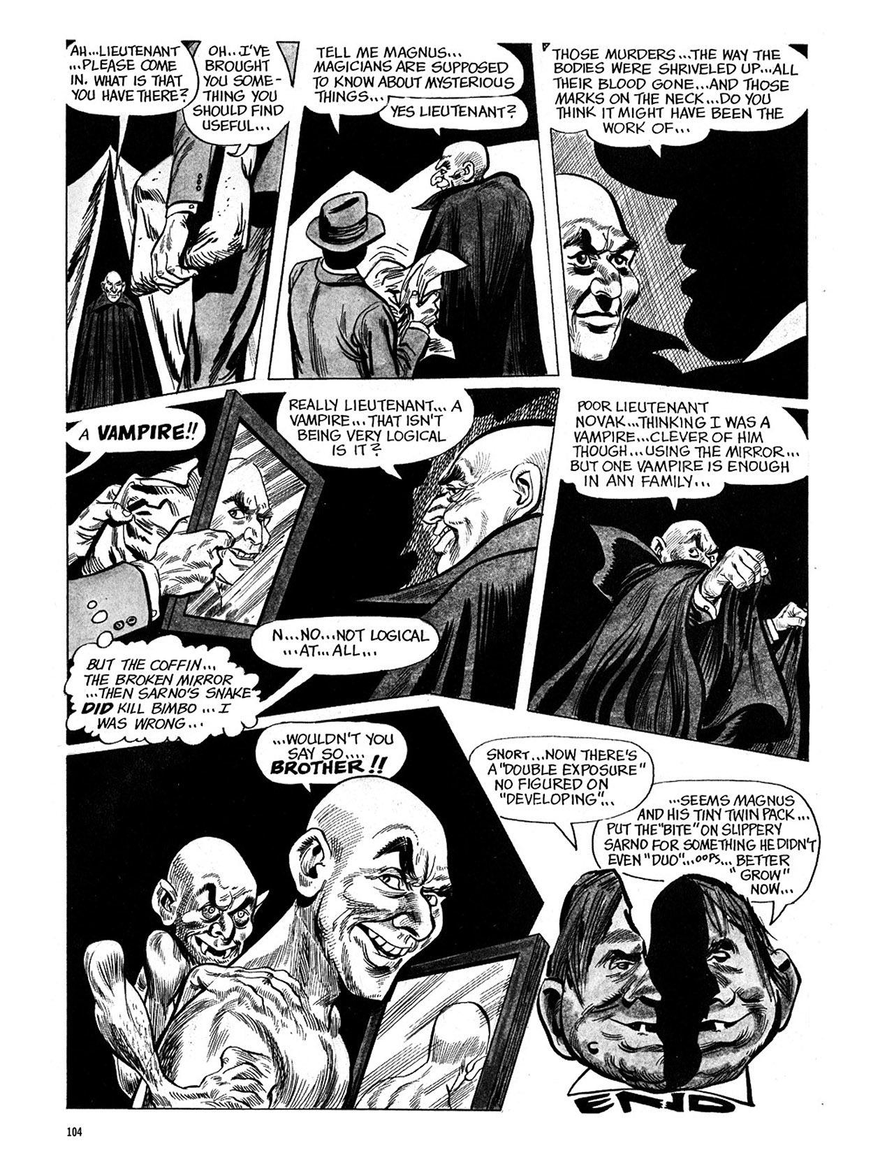 Read online Eerie Archives comic -  Issue # TPB 4 - 105