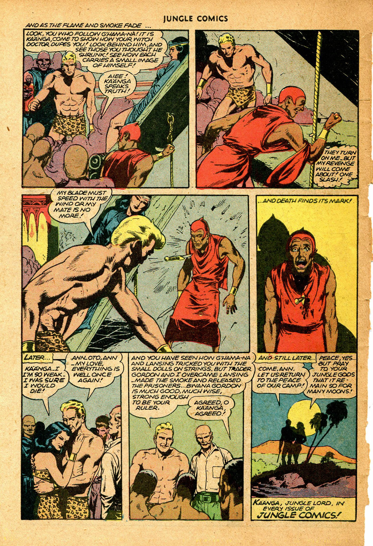 Read online Jungle Comics comic -  Issue #74 - 13
