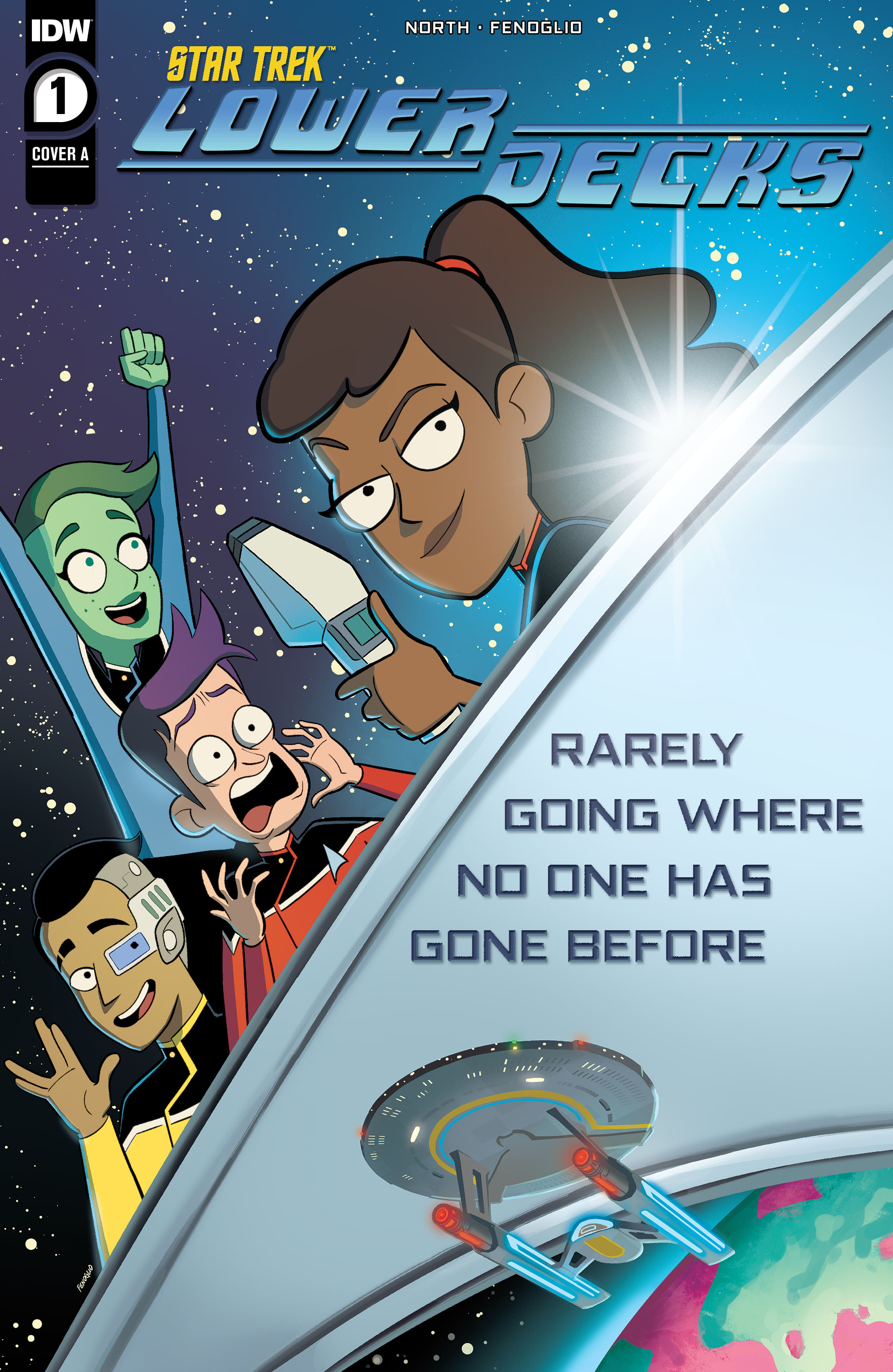 Read online Star Trek: Lower Decks comic -  Issue #1 - 1