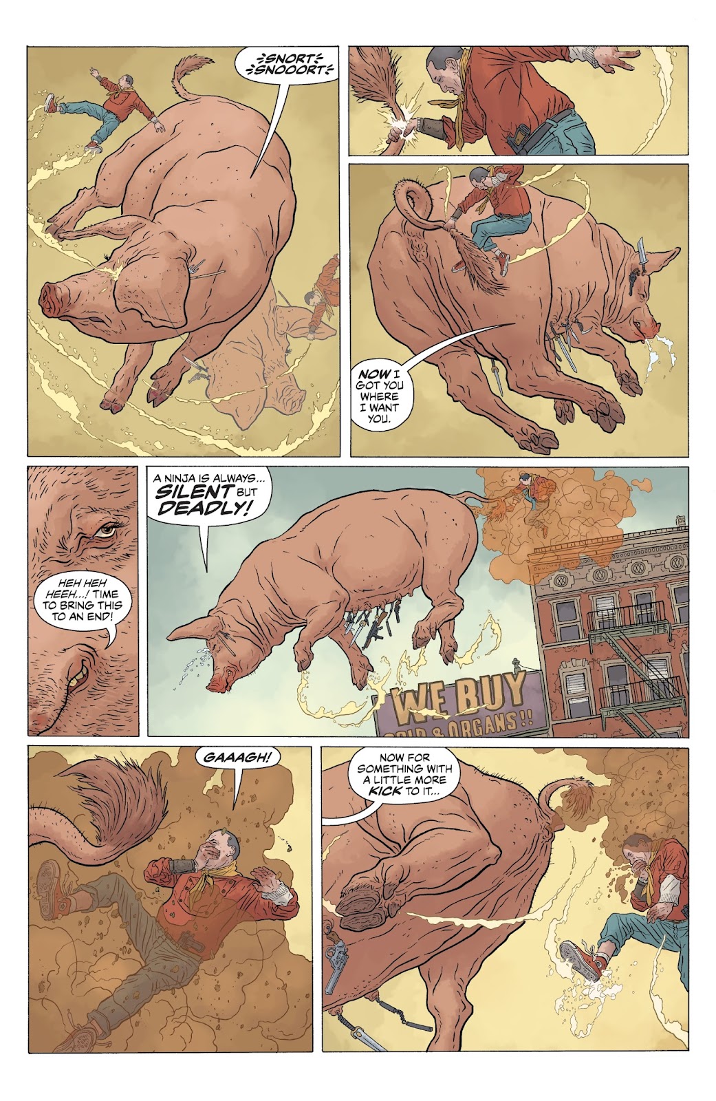 The Shaolin Cowboy: Who'll Stop the Reign? issue 3 - Page 10