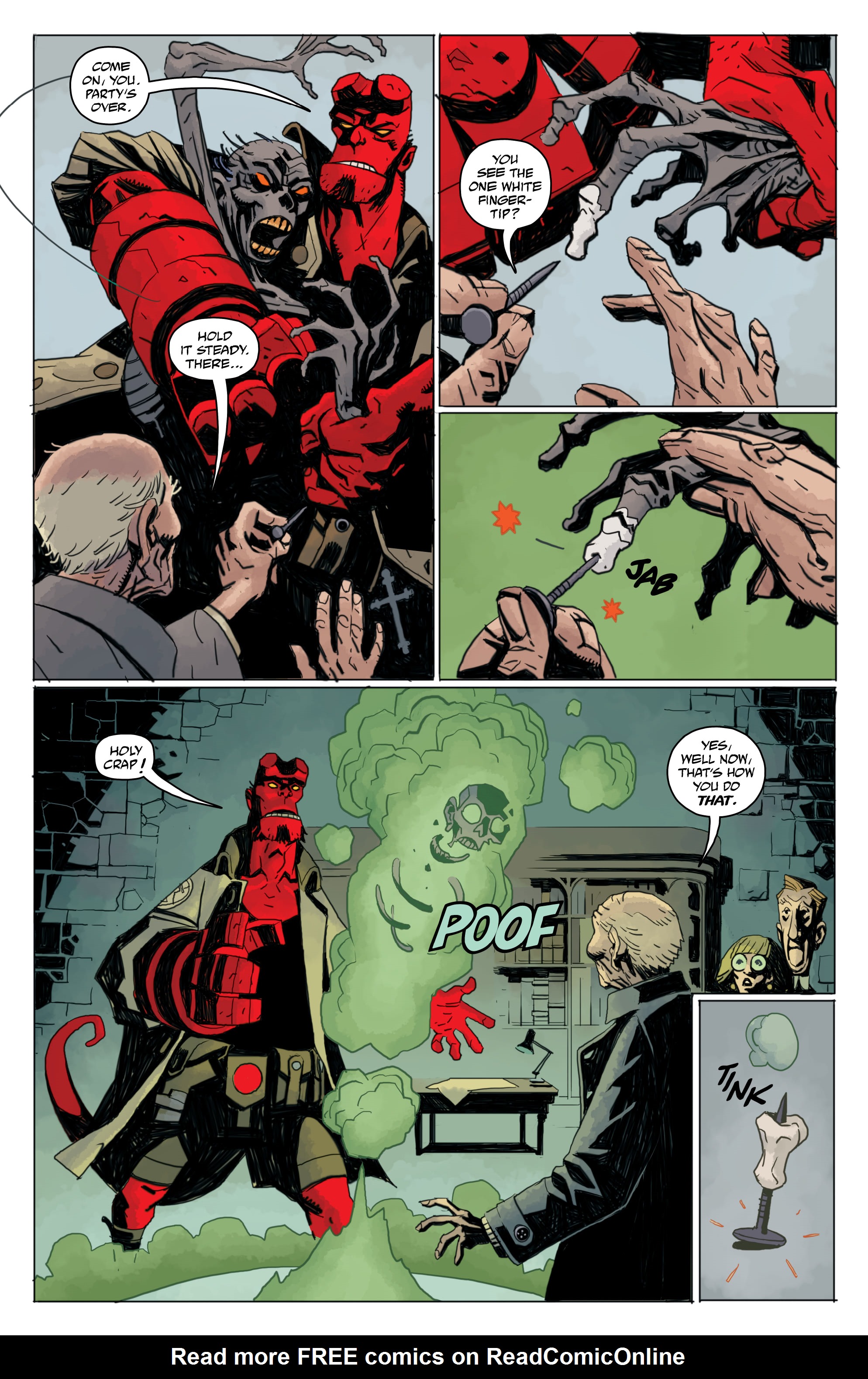 Read online Hellboy and the B.P.R.D.: Her Fatal Hour comic -  Issue # Full - 27