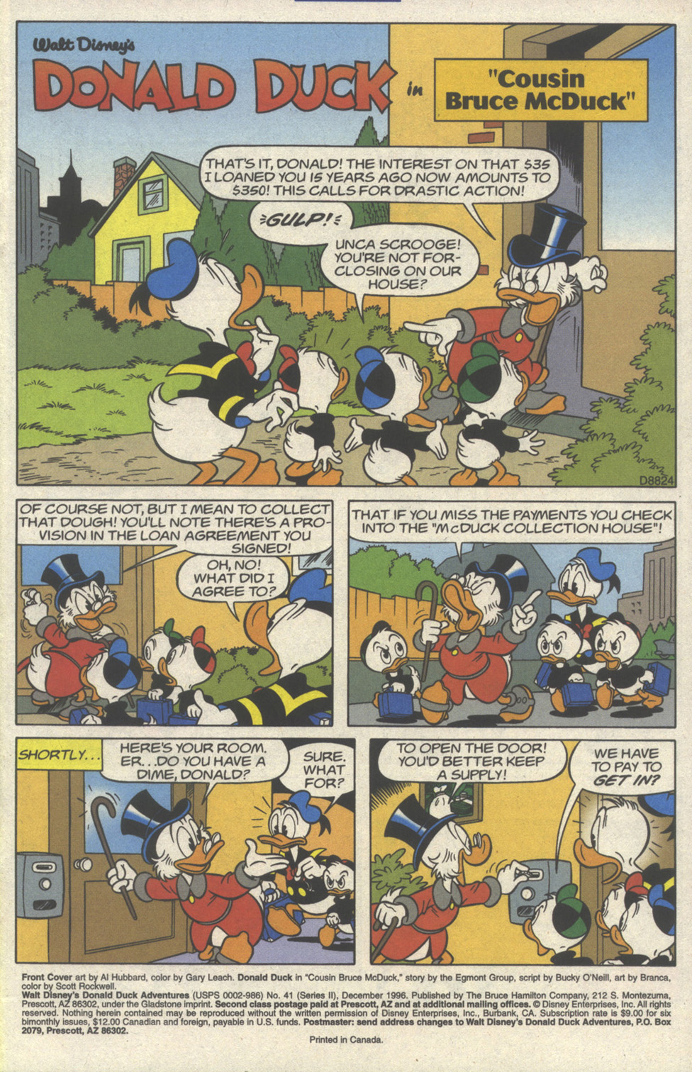 Read online Walt Disney's Donald Duck Adventures (1987) comic -  Issue #41 - 3