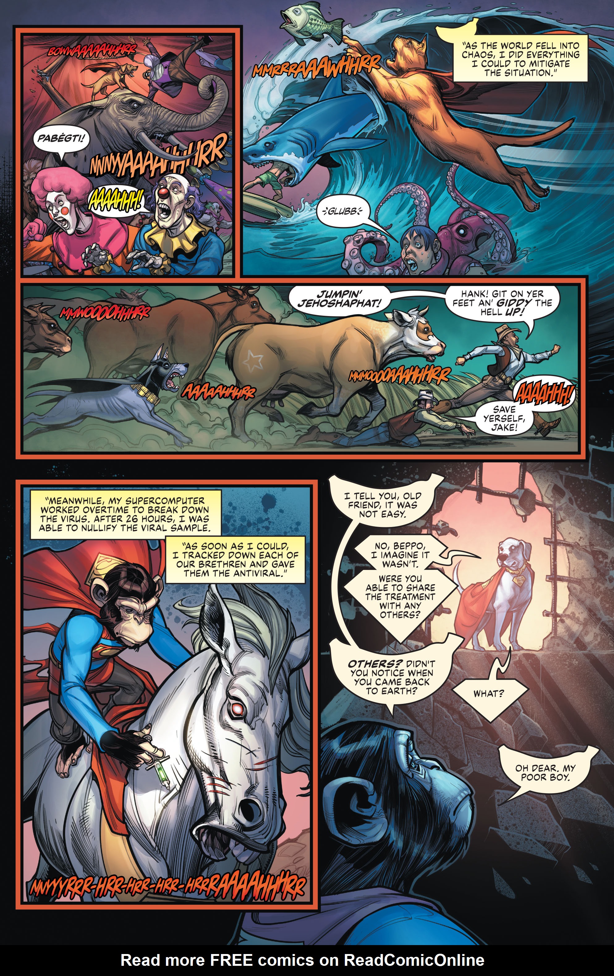 Read online Dark Nights: Death Metal - The Multiverse Who Laughs comic -  Issue # Full - 27