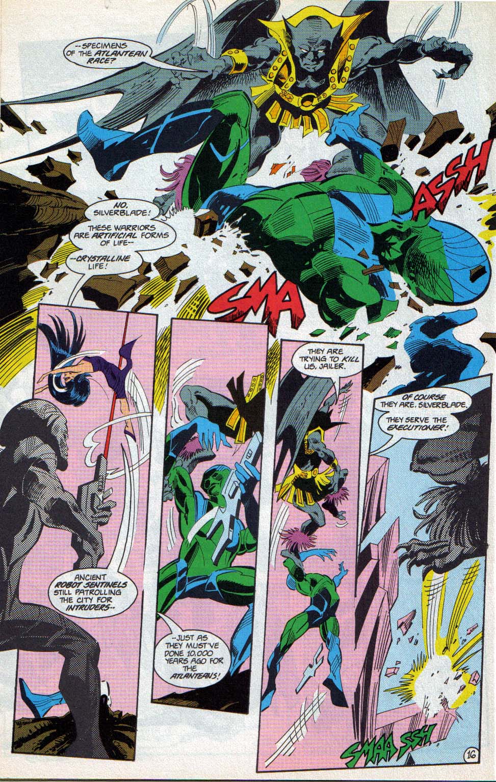 Read online Silverblade comic -  Issue #11 - 16