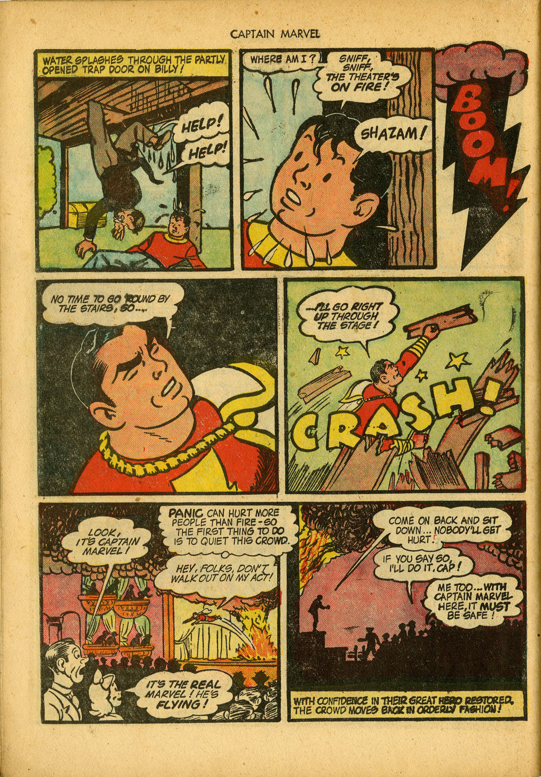 Read online Captain Marvel Adventures comic -  Issue #34 - 46