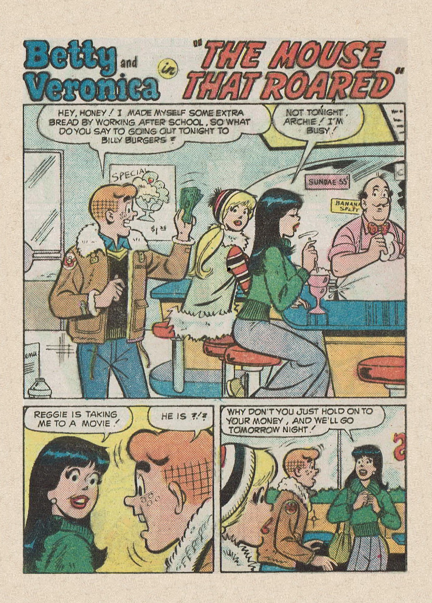 Read online Betty and Veronica Digest Magazine comic -  Issue #28 - 69