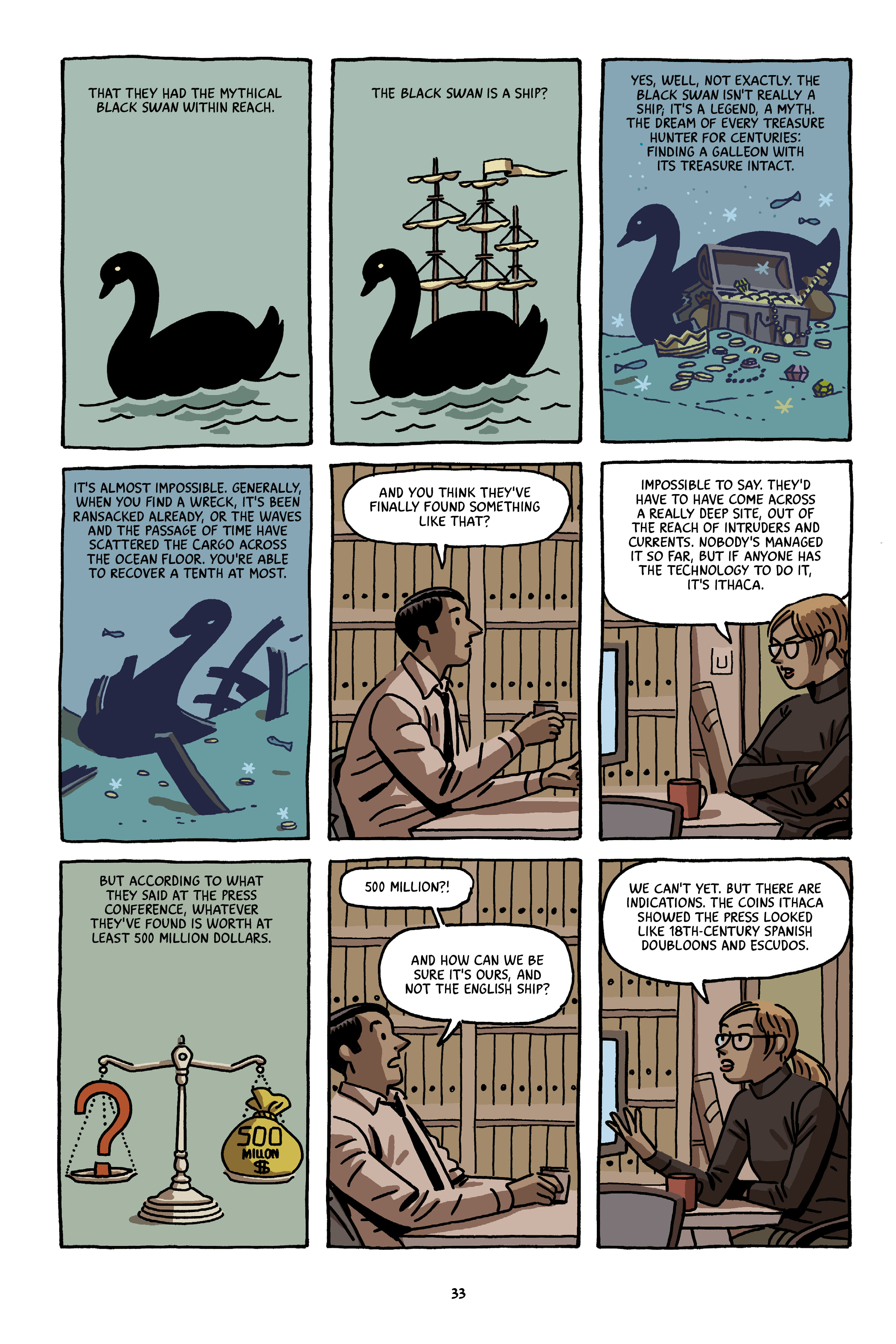 Read online The Treasure of the Black Swan comic -  Issue # TPB (Part 1) - 37