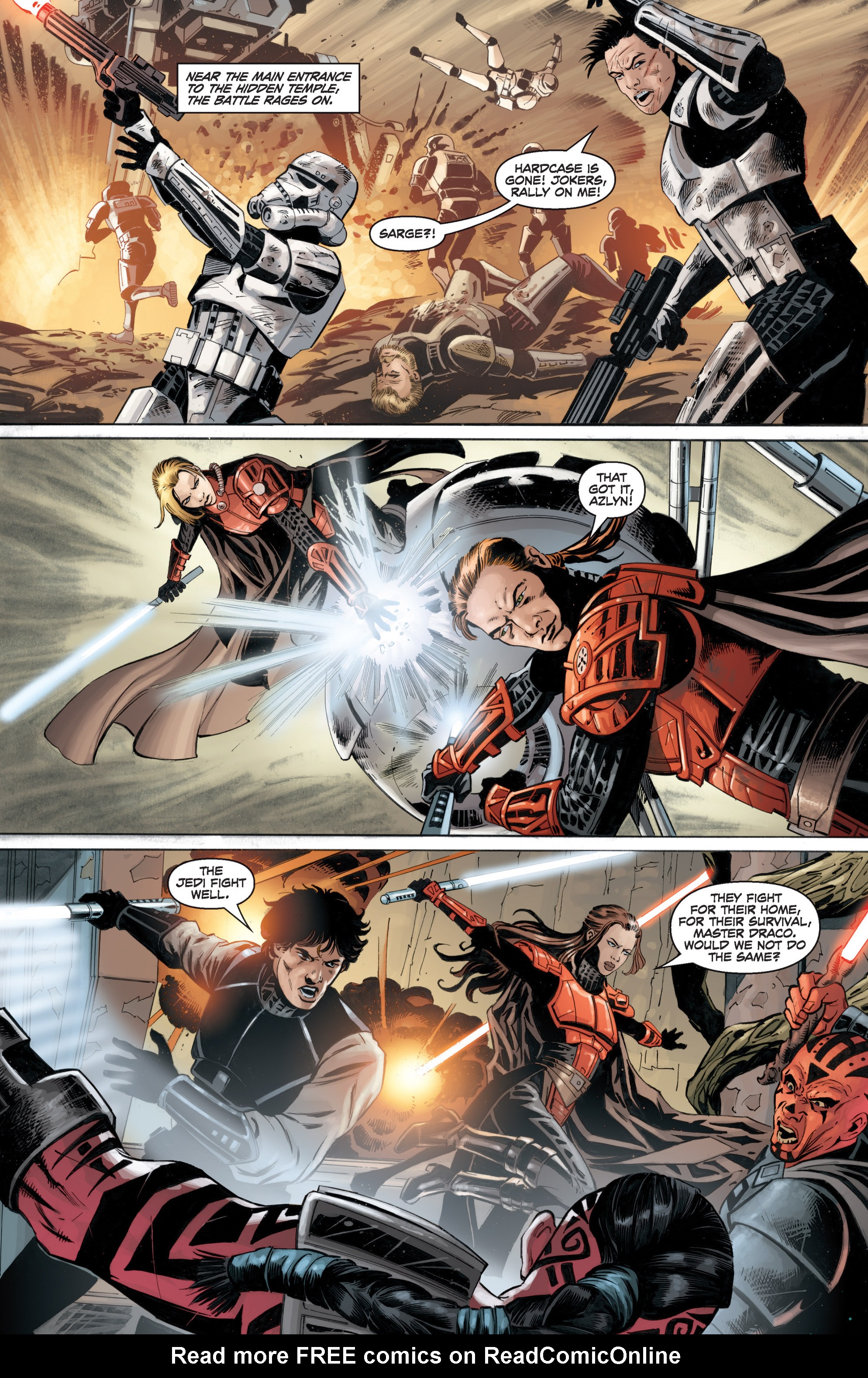 Read online Star Wars: Legacy War comic -  Issue #4 - 4