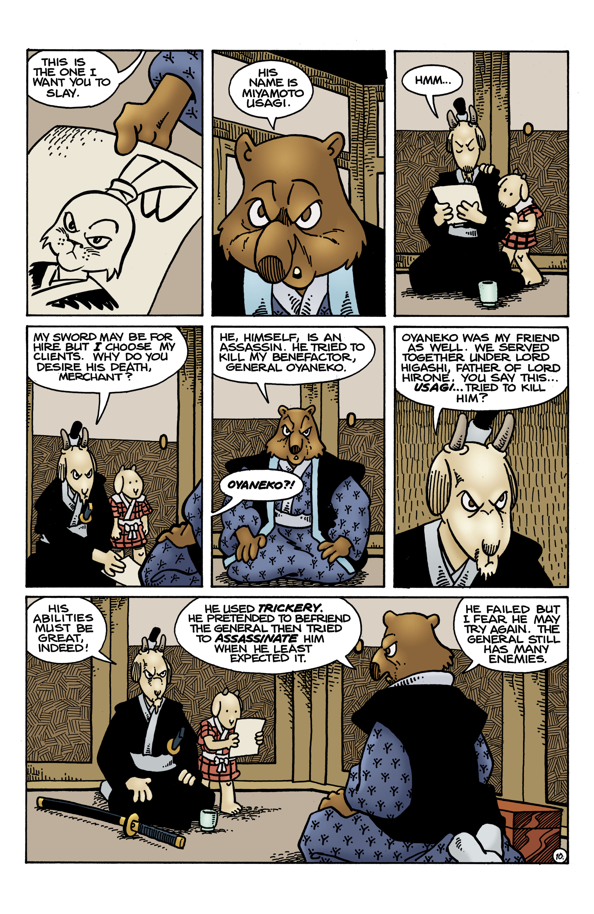 Read online Usagi Yojimbo: Lone Goat and Kid comic -  Issue #6 - 12