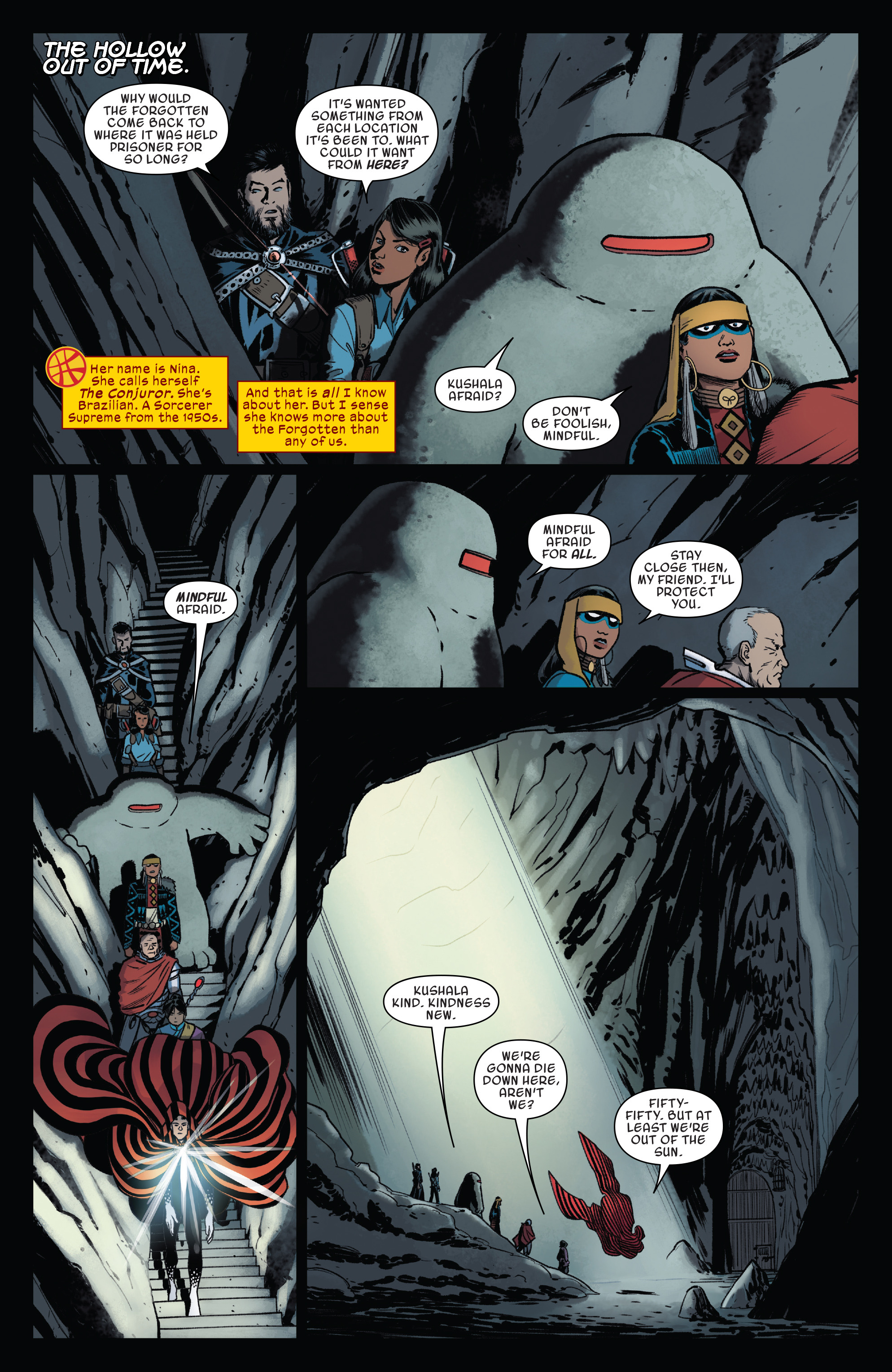 Read online Doctor Strange and the Sorcerers Supreme comic -  Issue #4 - 5