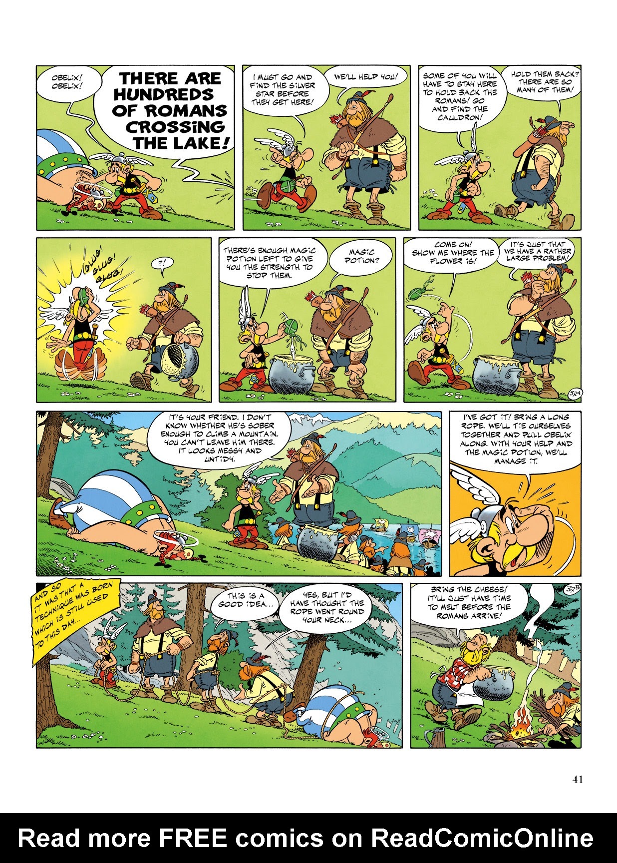 Read online Asterix comic -  Issue #16 - 42
