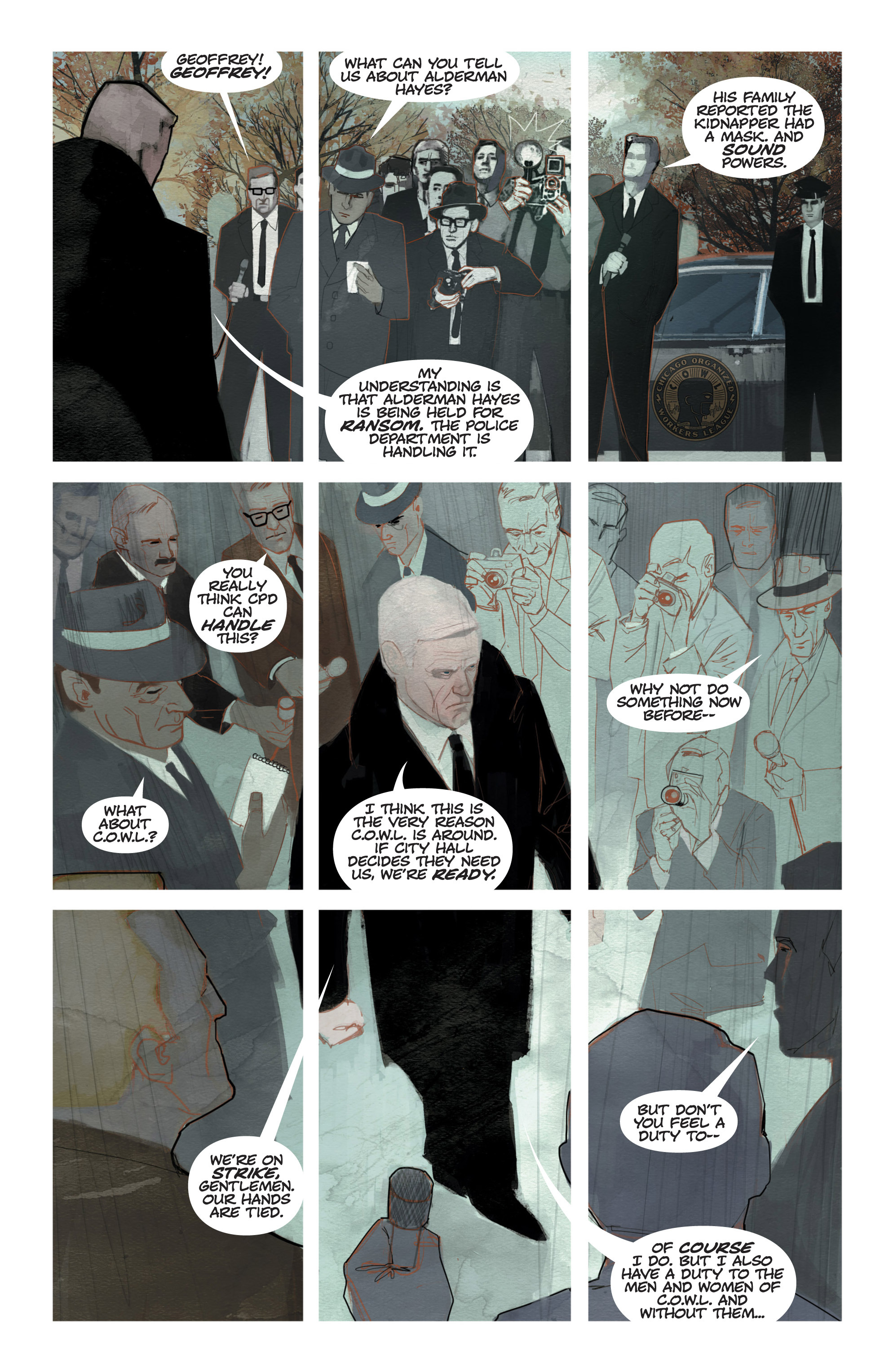 Read online C.O.W.L. comic -  Issue #8 - 12