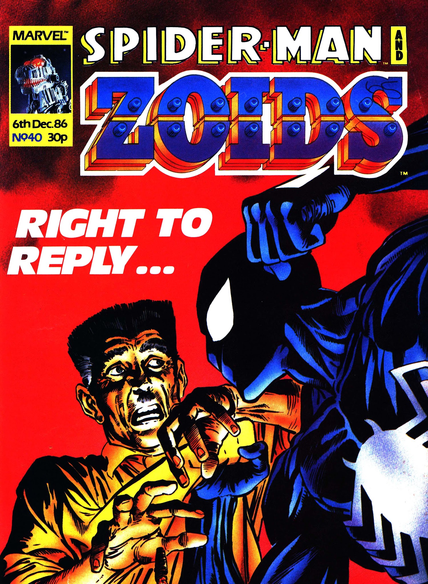 Read online Spider-Man and Zoids comic -  Issue #40 - 1