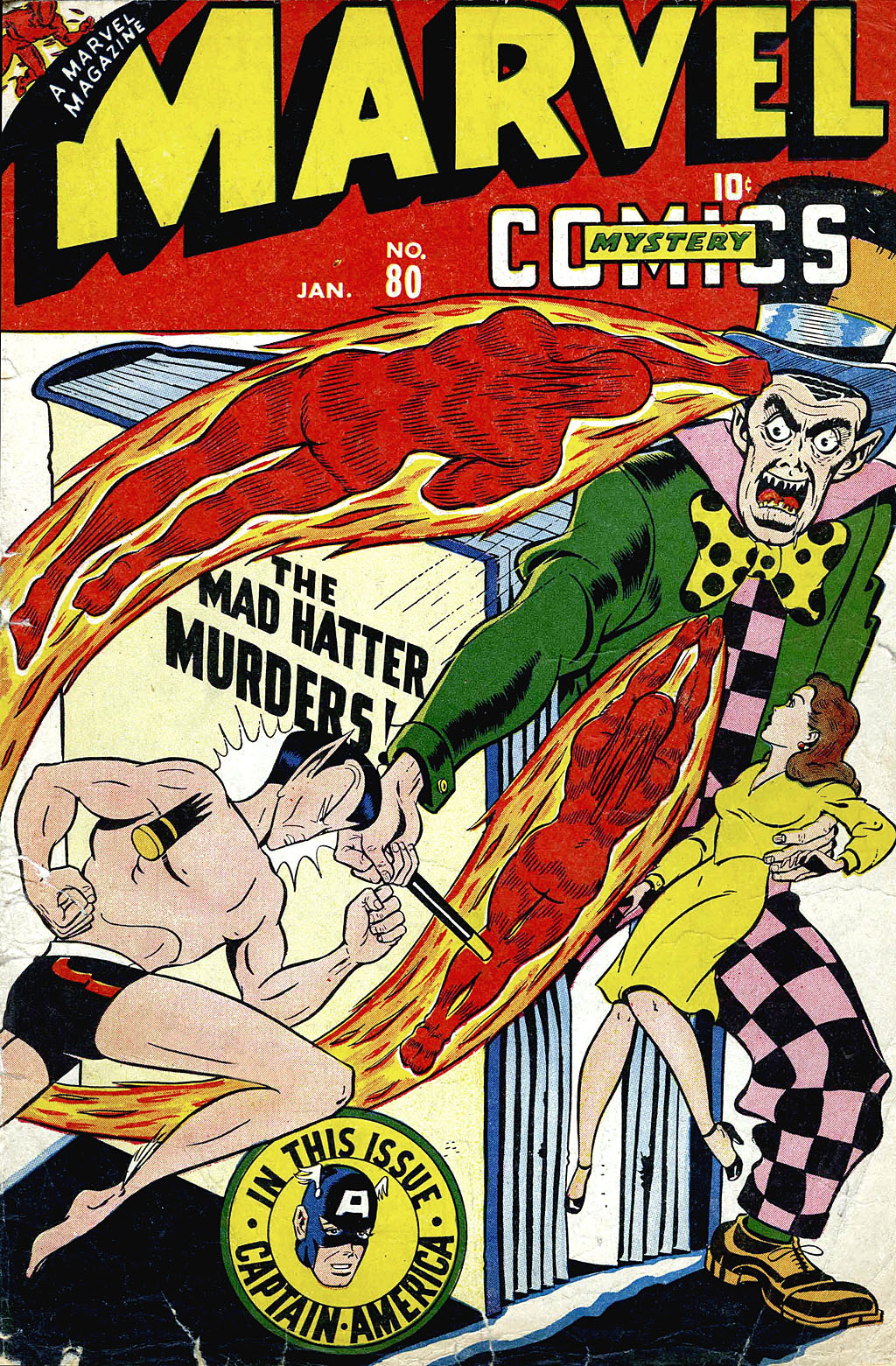 Read online Marvel Mystery Comics comic -  Issue #80 - 1