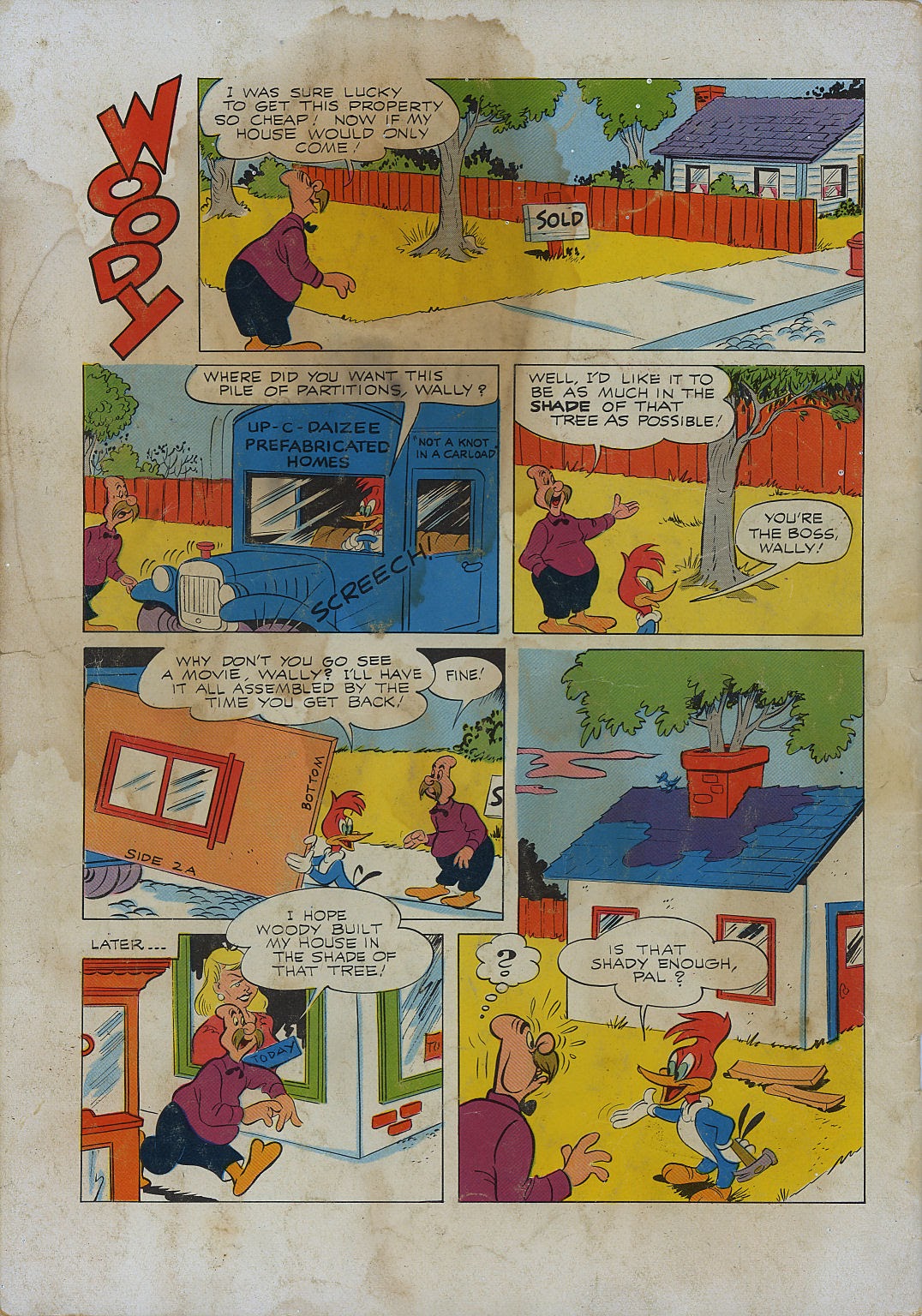 Read online Walter Lantz Woody Woodpecker (1952) comic -  Issue #18 - 36