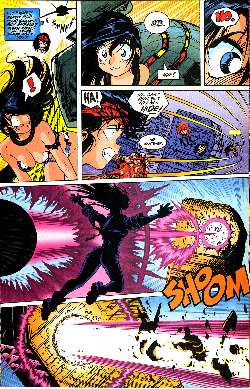 Read online Dirty Pair: Fatal But Not Serious comic -  Issue #5 - 17