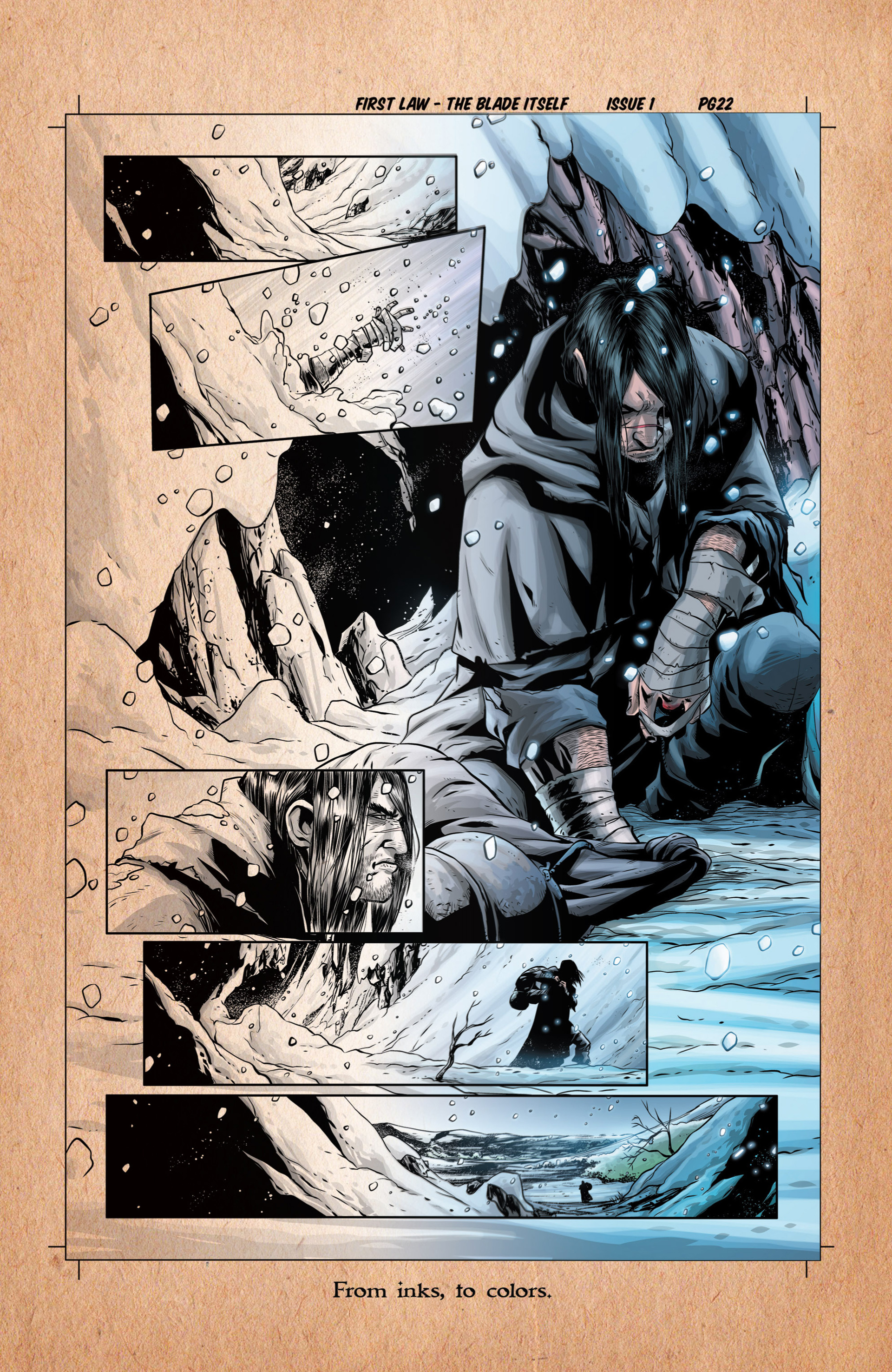 Read online The First Law: The Blade Itself comic -  Issue #1 - 35