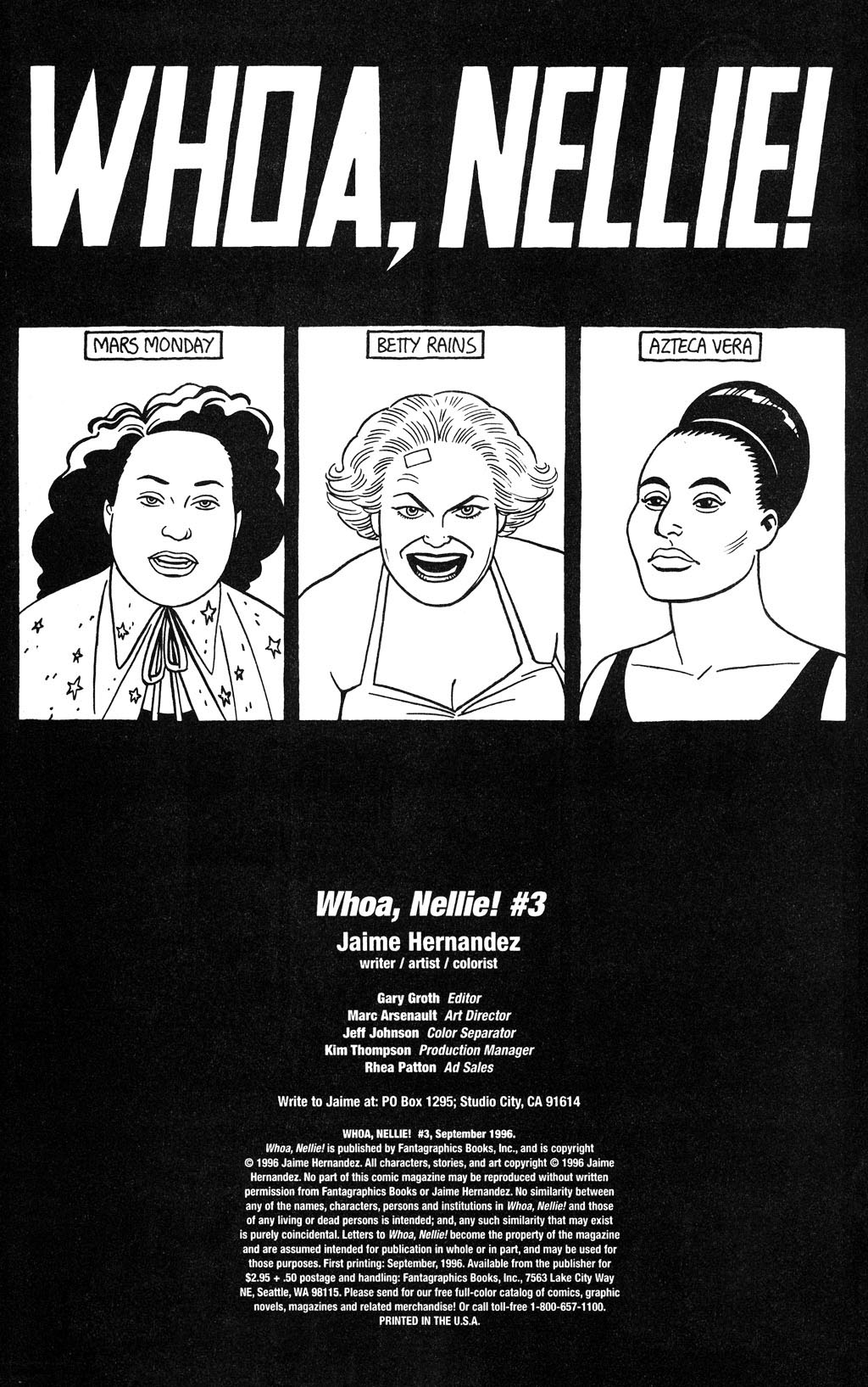 Read online Whoa, Nellie! comic -  Issue #3 - 3