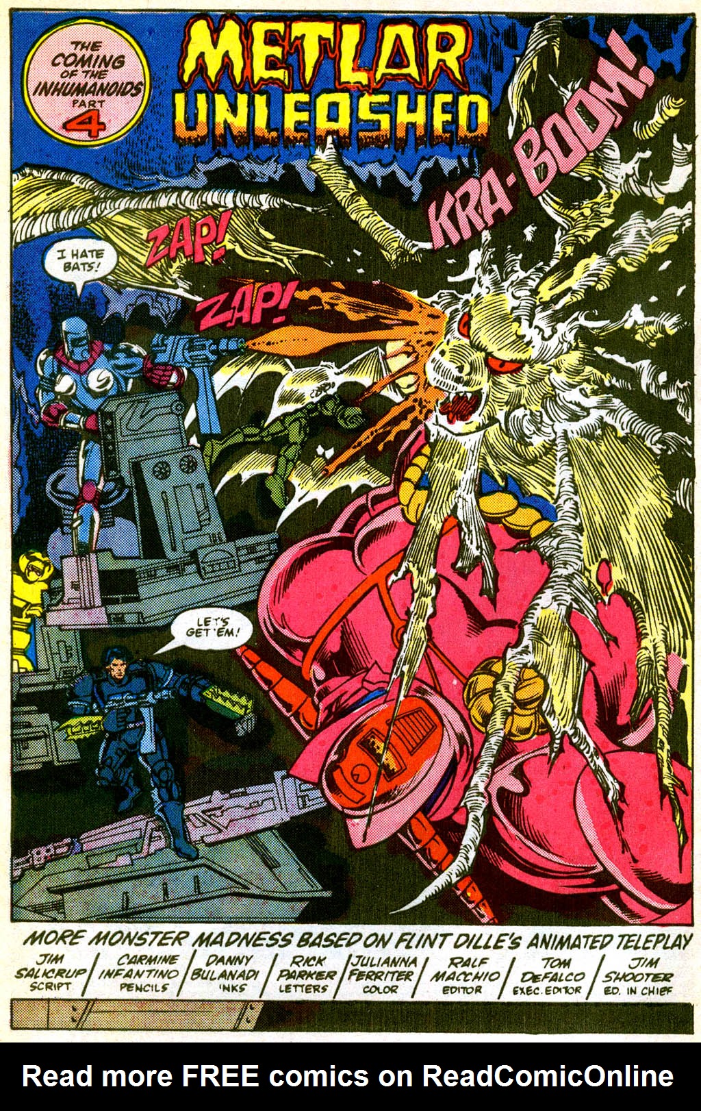 Read online The Inhumanoids comic -  Issue #4 - 3