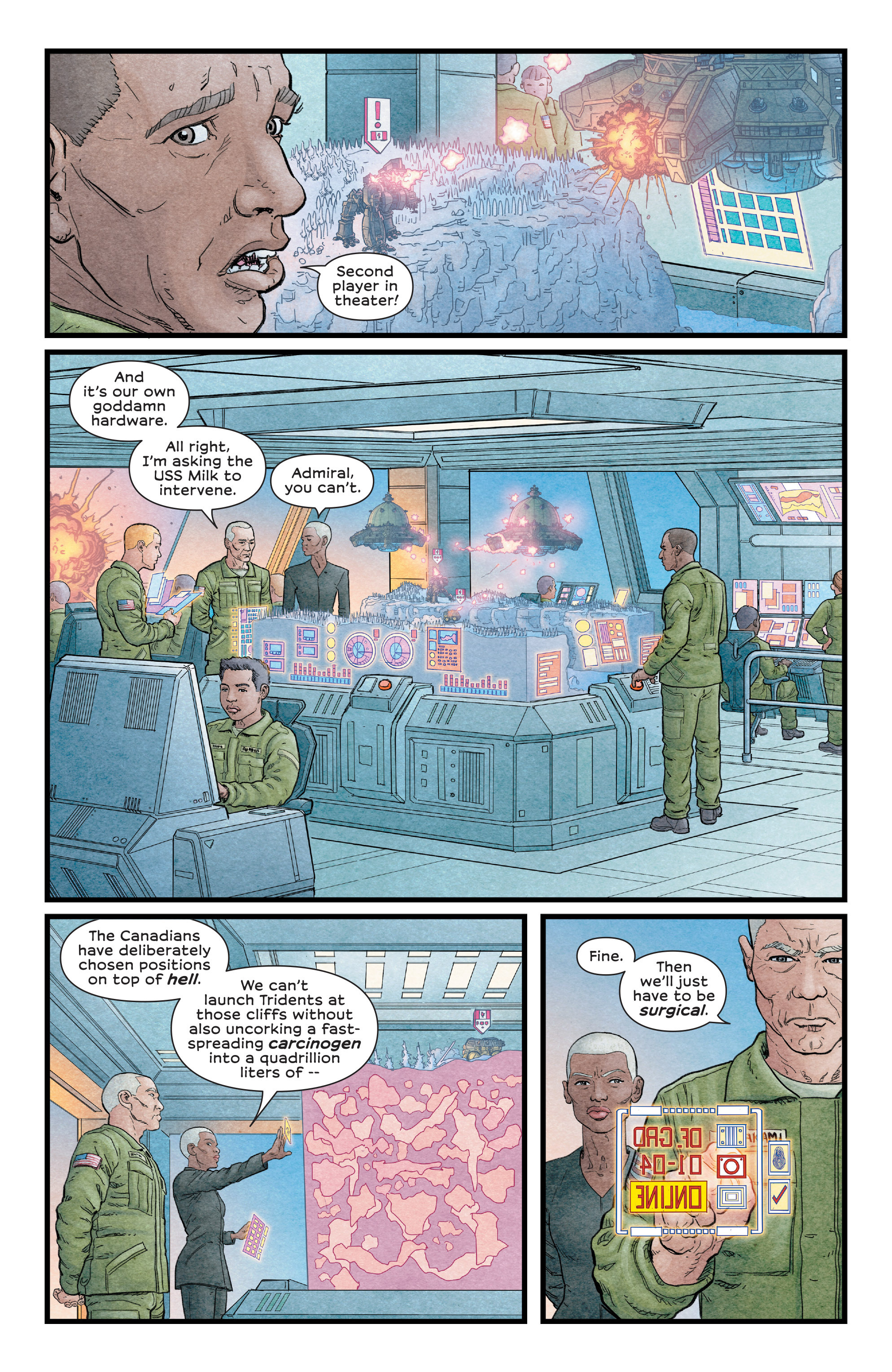 Read online We Stand On Guard (2015) comic -  Issue #5 - 17
