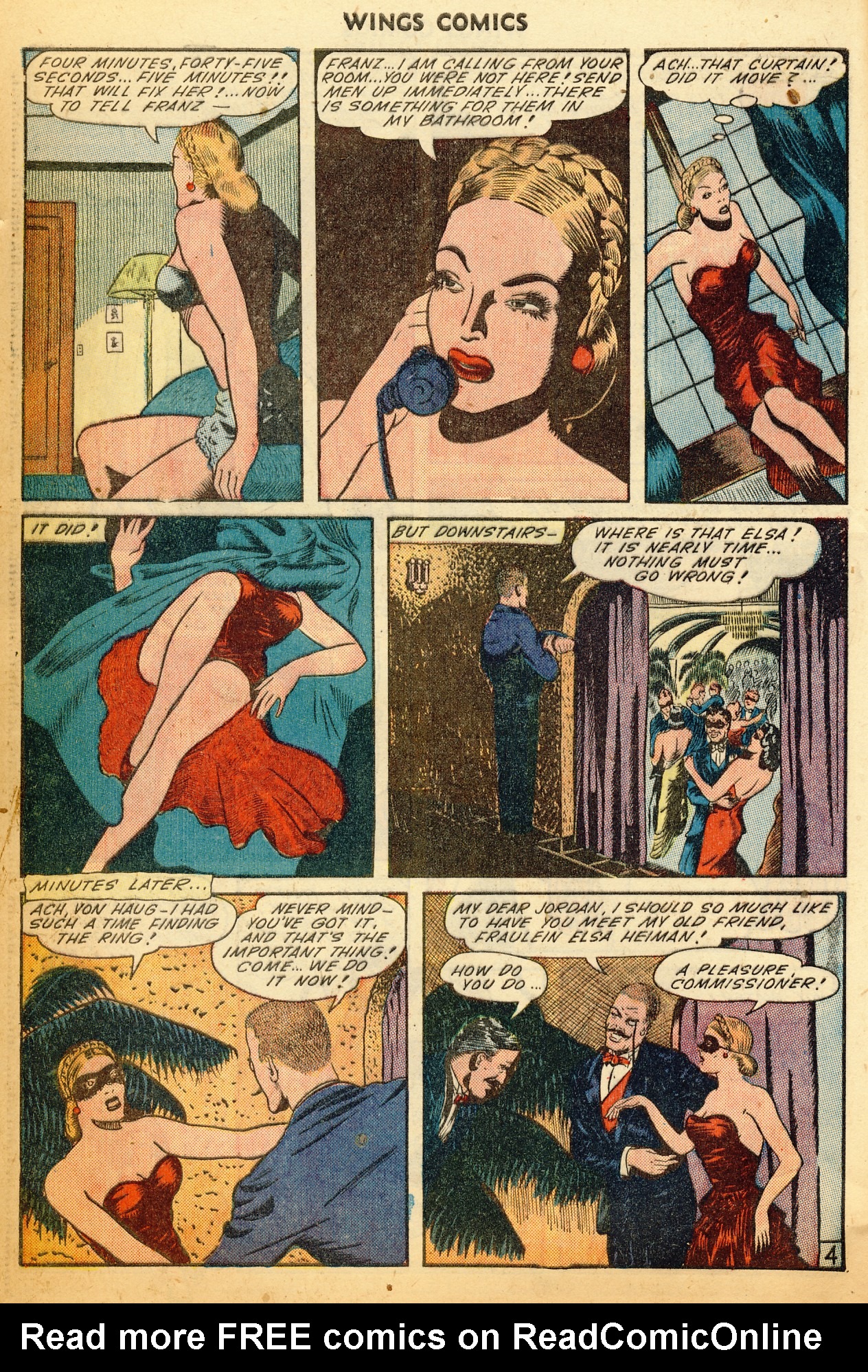 Read online Wings Comics comic -  Issue #52 - 40