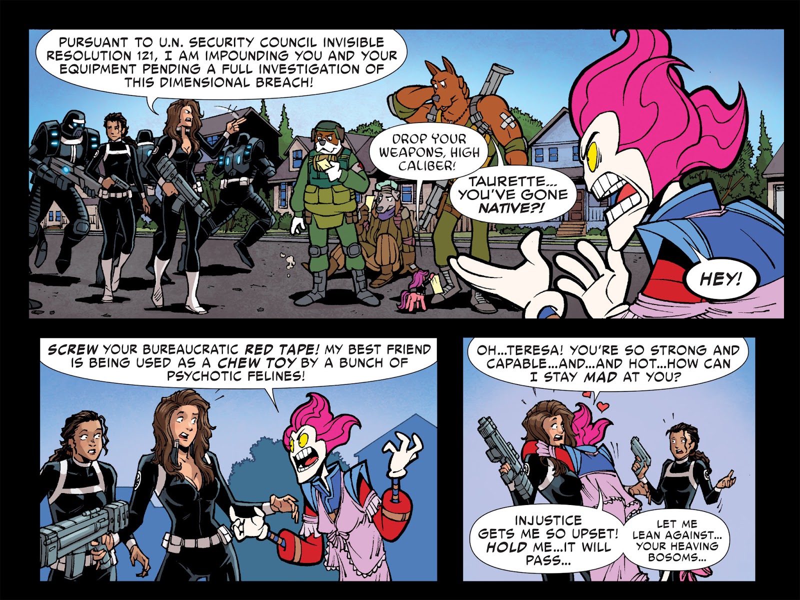 Slapstick Infinite Comic issue 4 - Page 75
